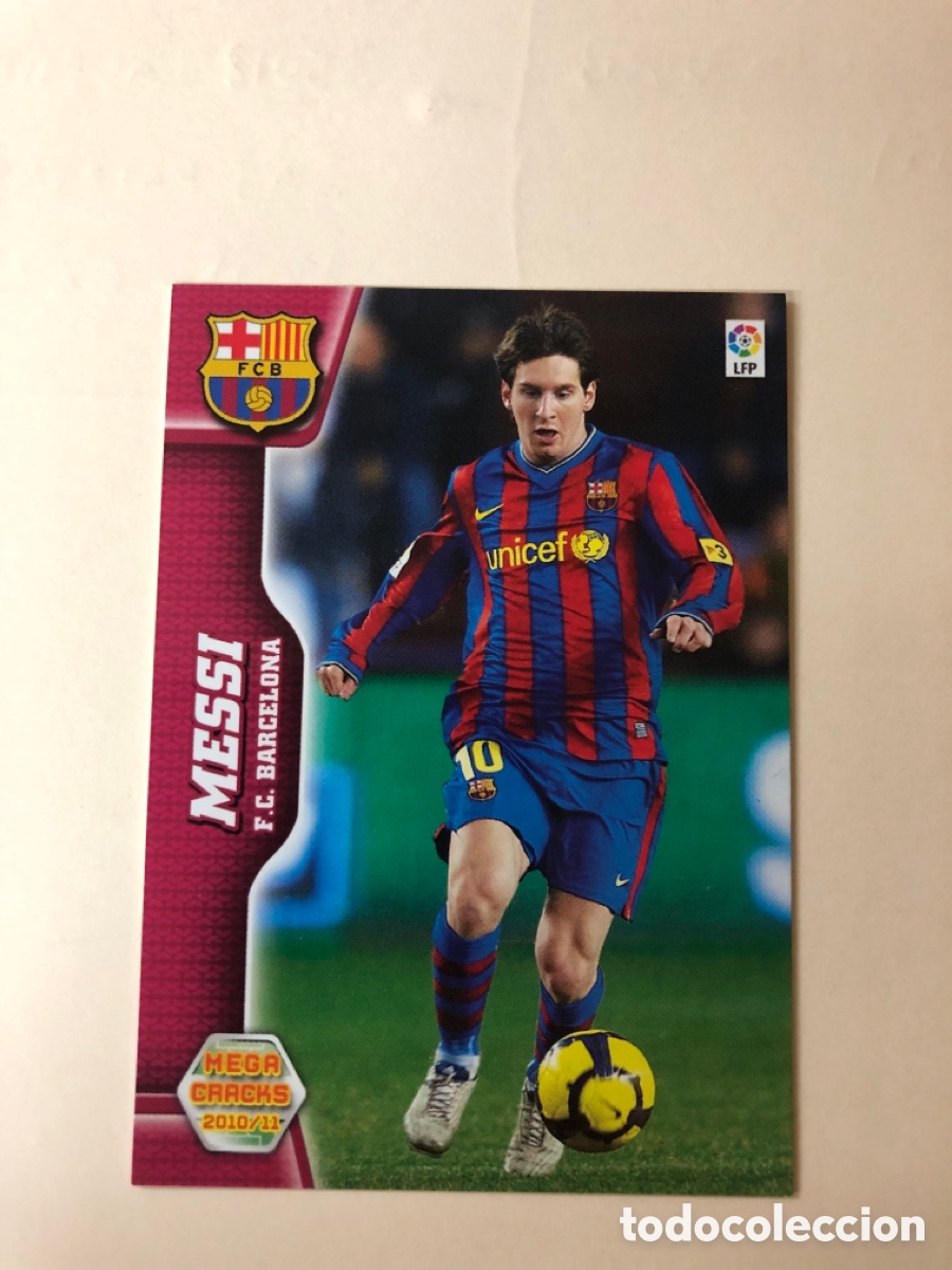Cromos de F&uacute;tbol: Megacracks 2010 2011 Messi 69 Barcelona