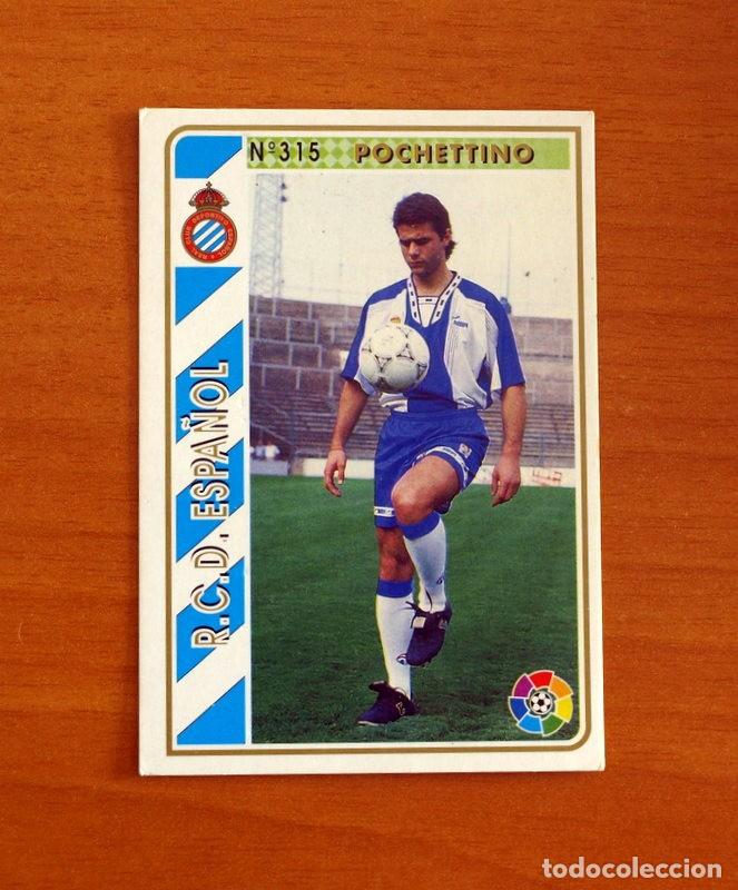 Cromos de F&uacute;tbol: R.C.D. Espa&ntilde;ol-Espanyol - N&ordm; 315 Pochettino -Mundicromo Las Fichas de la Liga 1994-1995-94-95