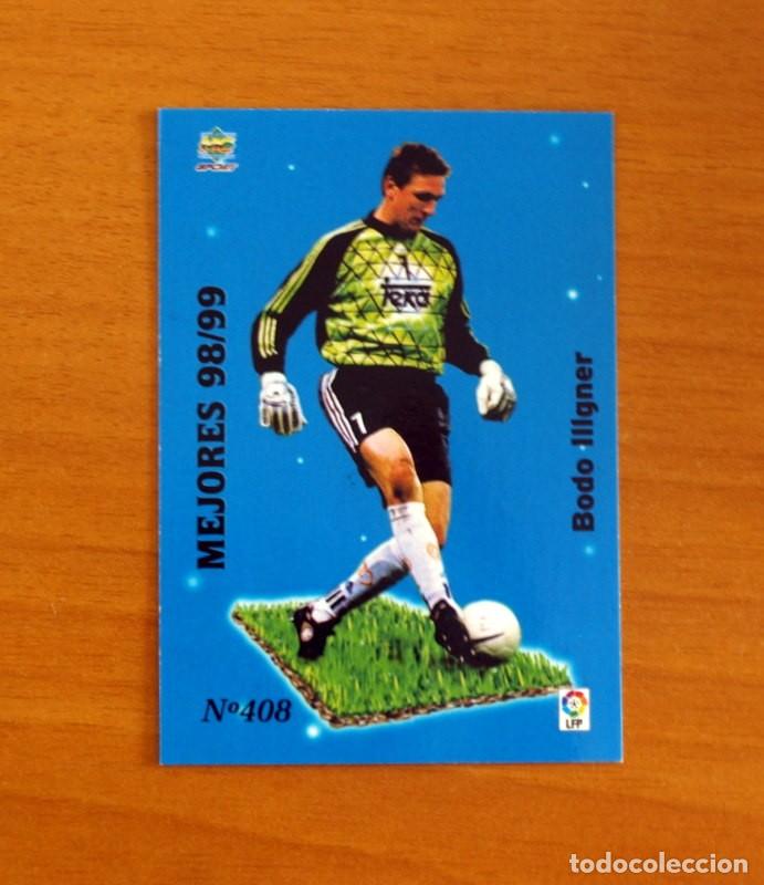 Cromos de F&uacute;tbol: Real Madrid - N&ordm; 408, Illgner - Mejores 98-99 - Las Fichas de la Liga Mundicromo 1999-2000, 99-00