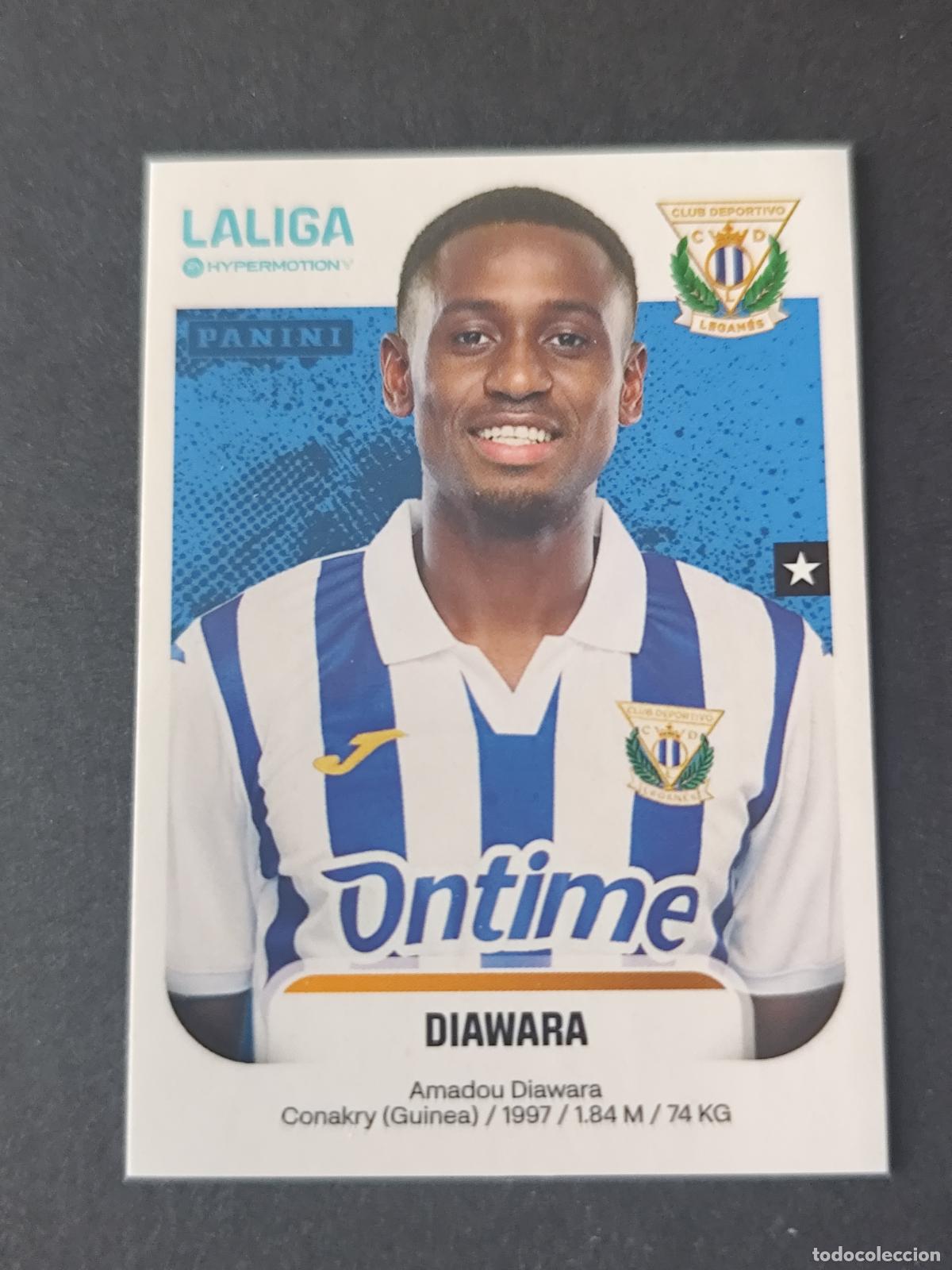 Cromos de Futebol: 277 DIAWARA LEGAN&Eacute;S SEGUNDA 2&ordf; DIVISI&Oacute;N LIGA HYPERMOTION 2025 2026 25 26