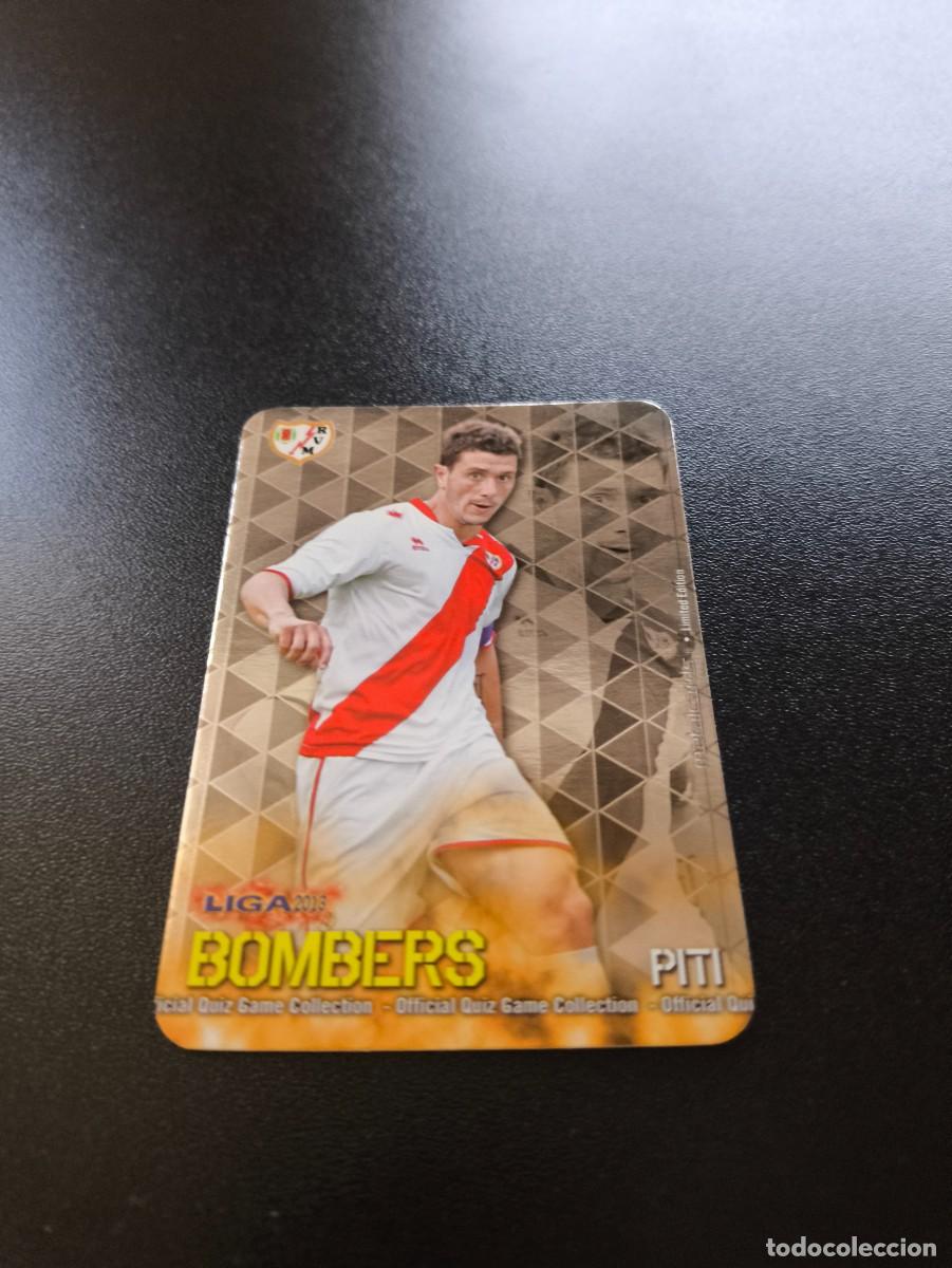 Cromos de Futebol: 17 /21 PITI RAYO VALLECANO BRILLO LISO BOMBERS MUNDICROMO LIGA 2012 2013 12 13 NO PANINI ESTE