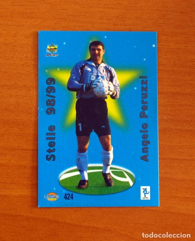 Cromos de Futebol: Juventus - 424 Peruzzi - Stelle 98-99 -Mundicromo Italia Calciatori 1999-2000, 99-00 Mundi Cromo