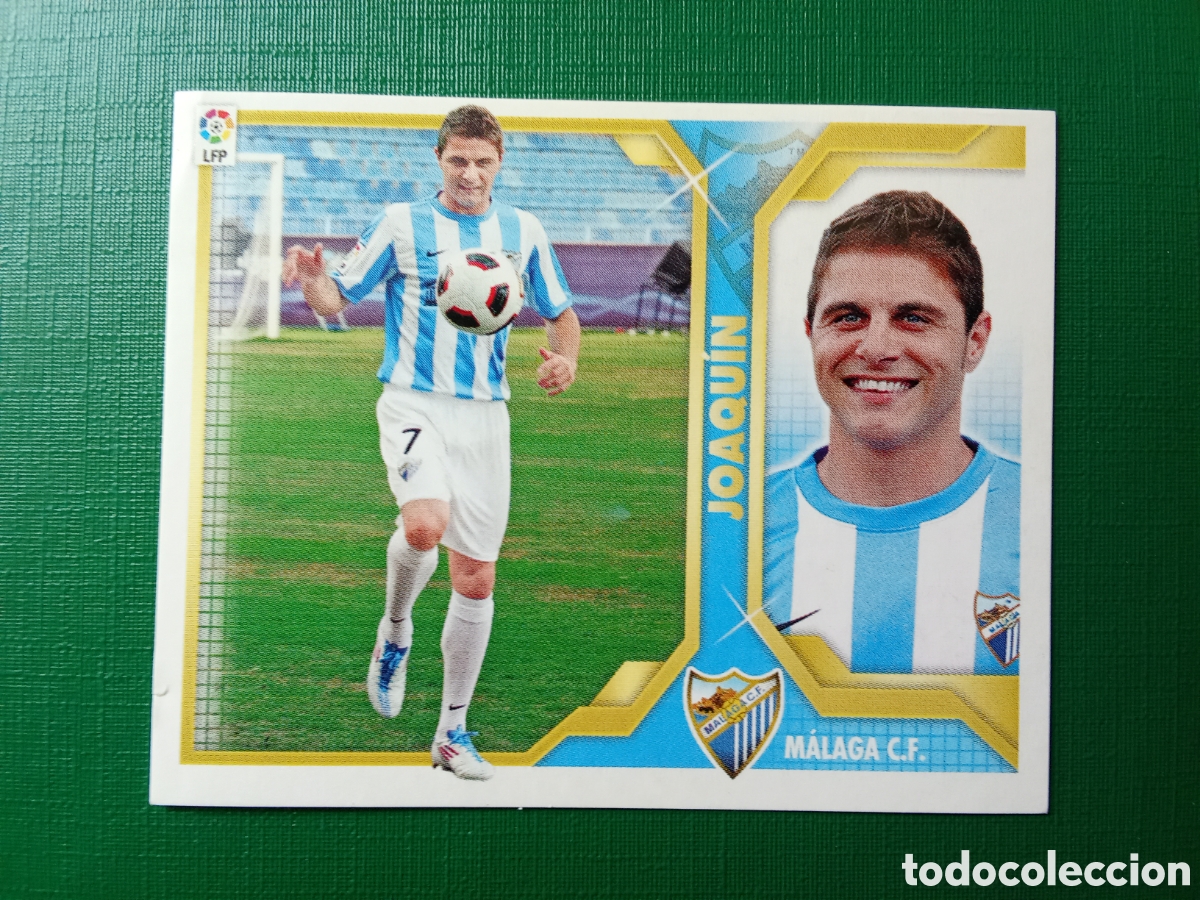 Cromos de Futebol: JOAQUIN MALAGA FICHAJE 8 LIGA ESTE 2011 2012 11-12 SIN PEGAR
