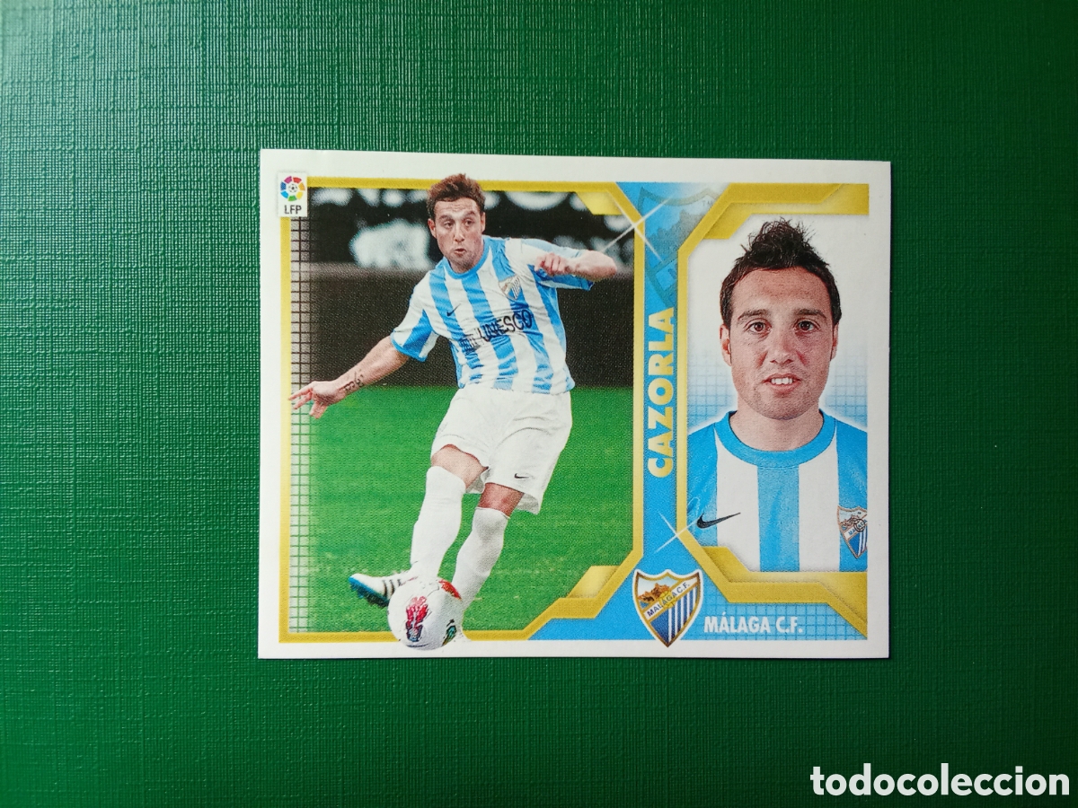 Cromos de Futebol: CAZORLA MALAGA FICHAJE 31 LIGA ESTE 2011 2012 11-12 SIN PEGAR