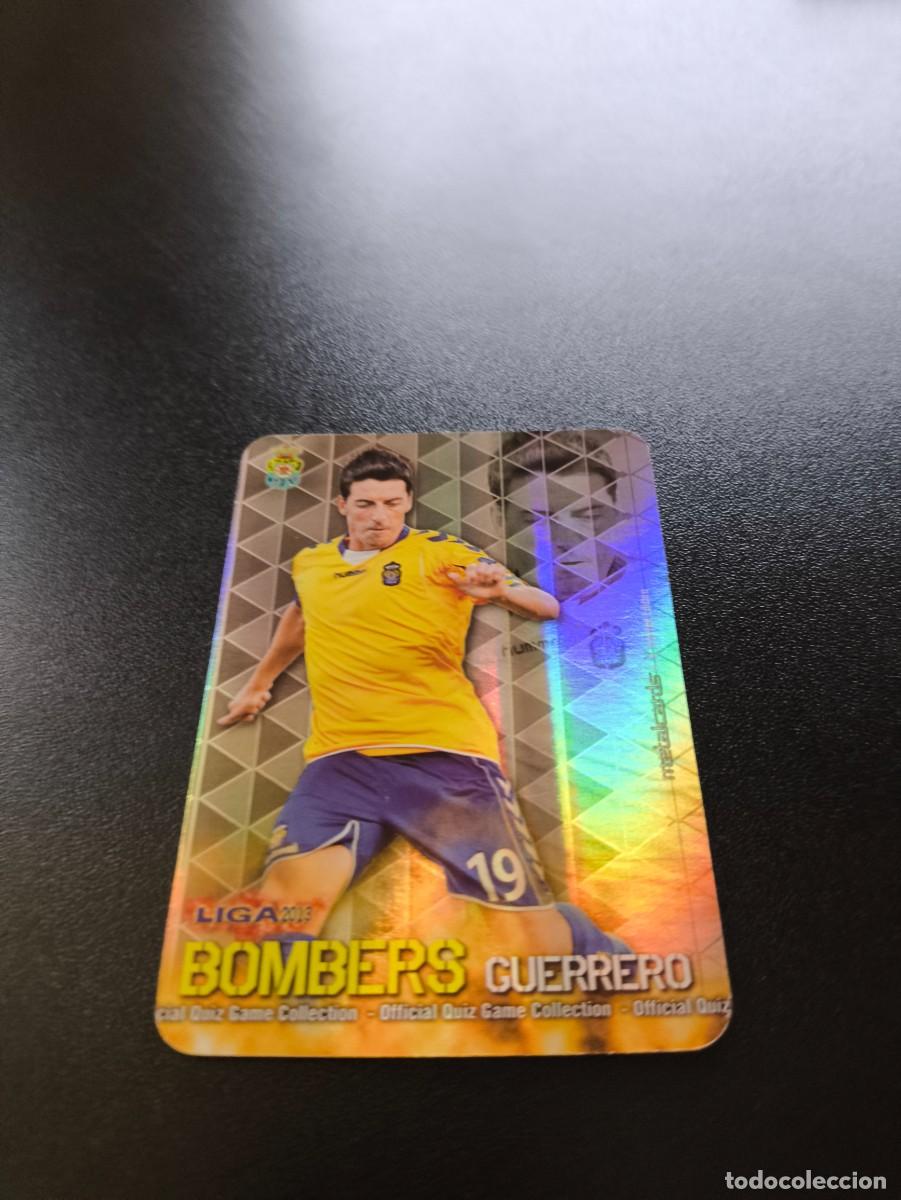 Cromos de F&uacute;tbol: 21 /21 JAVI GEURRERO LAS PALMAS FONDO RAYAS BOMBERS MUNDICROMO LIGA 2012 2013 12 13 NO PANINI ESTE