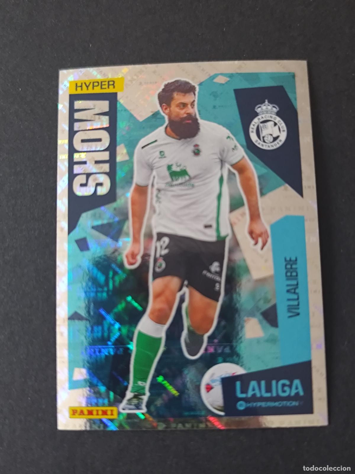 Cromos de F&uacute;tbol: 436 VILLALIBRE RACING SANTANDER HYPER SHOW SEGUNDA 2&ordf; DIVISI&Oacute;N LIGA HYPERMOTION 2025 2026 25 26