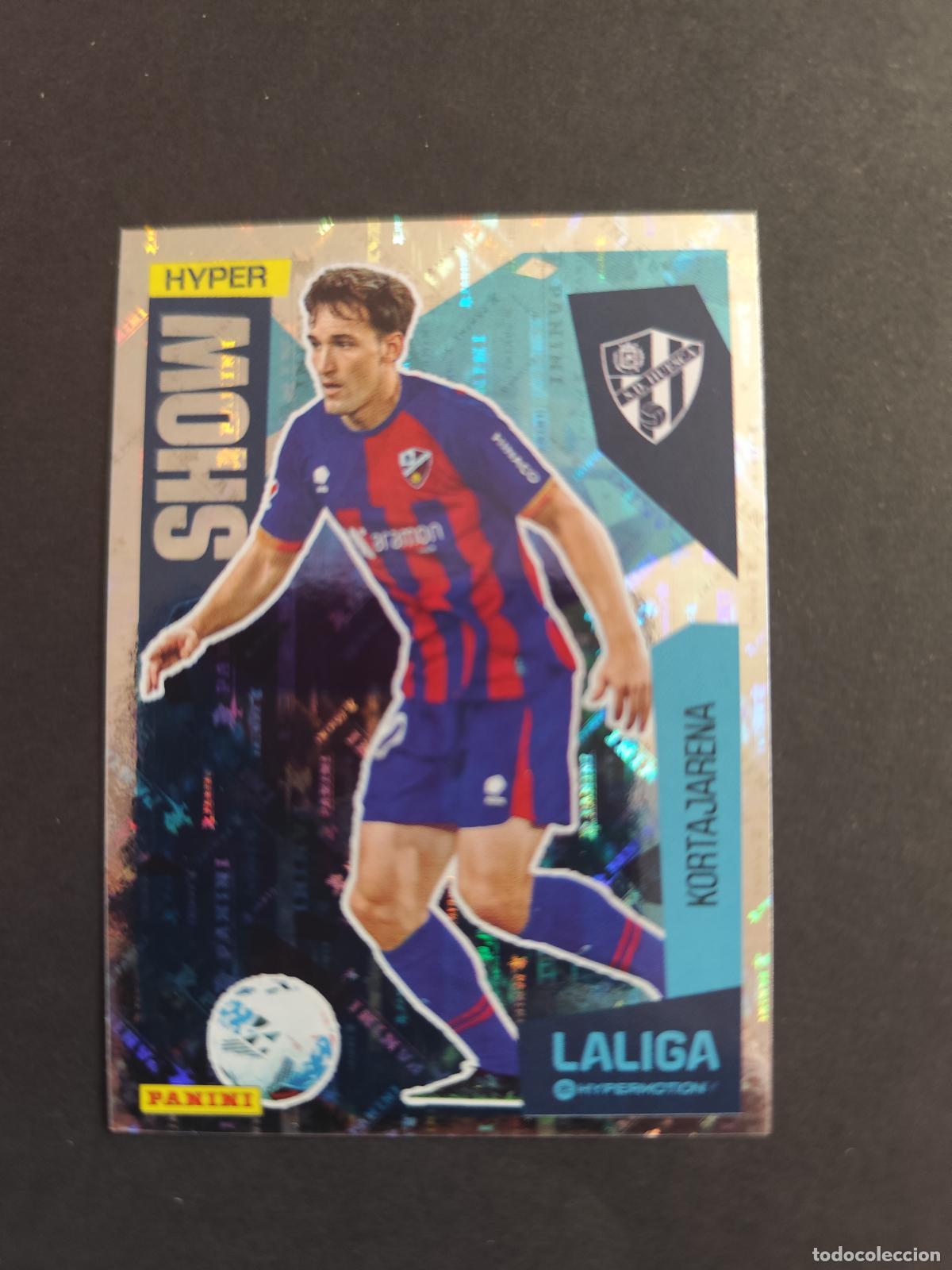 Cromos de F&uacute;tbol: 428 KORTAJARENA HUESCA HYPER SHOW 2&ordf; DIVISI&Oacute;N LIGA HYPERMOTION 2025 2026 25 26 PEDIDO M&Iacute;NIMO 2&euro;