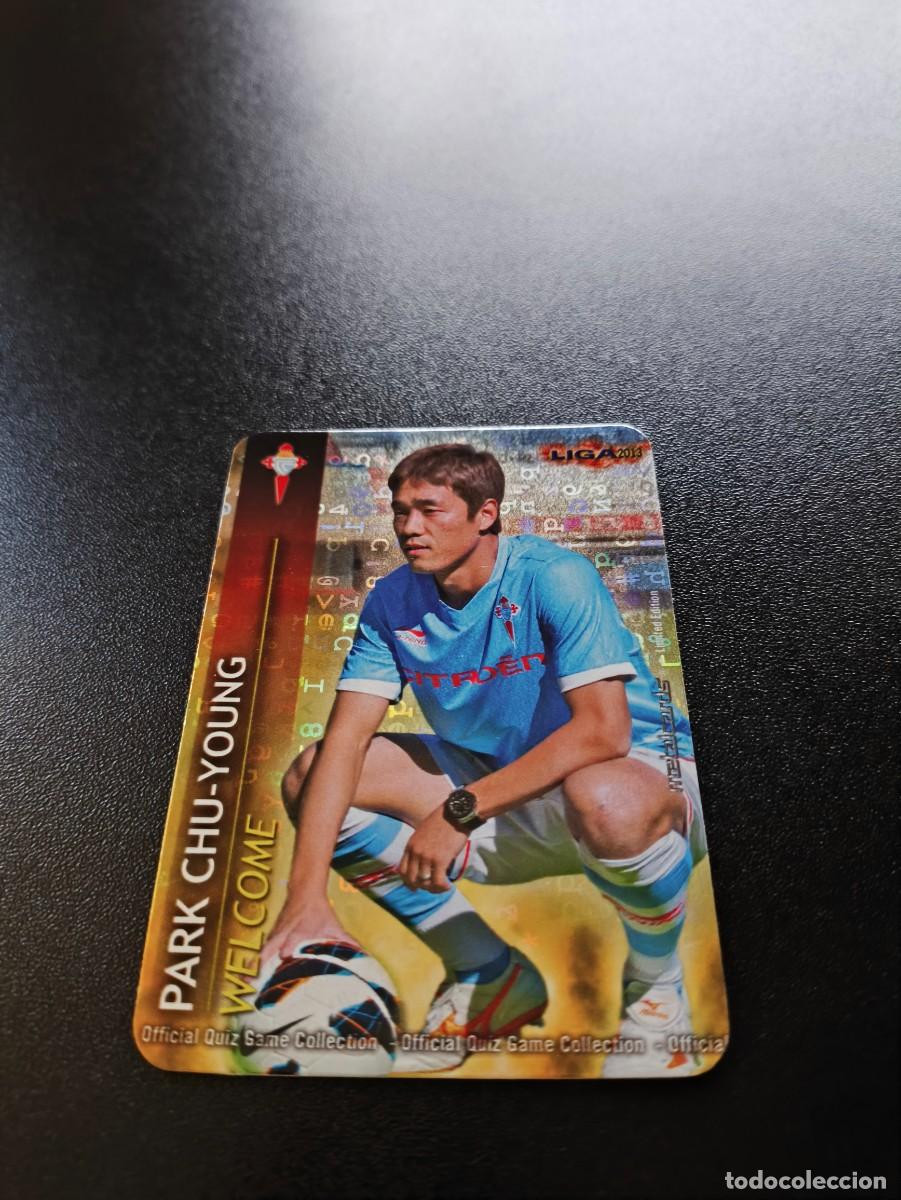 Cartes &agrave; collectionner de Football: 8 /9 PARK CHU-YOUNG CELTA FONDO LETRAS WELCOME MUNDICROMO LIGA 2012 2013 12 13 NO PANINI ESTE