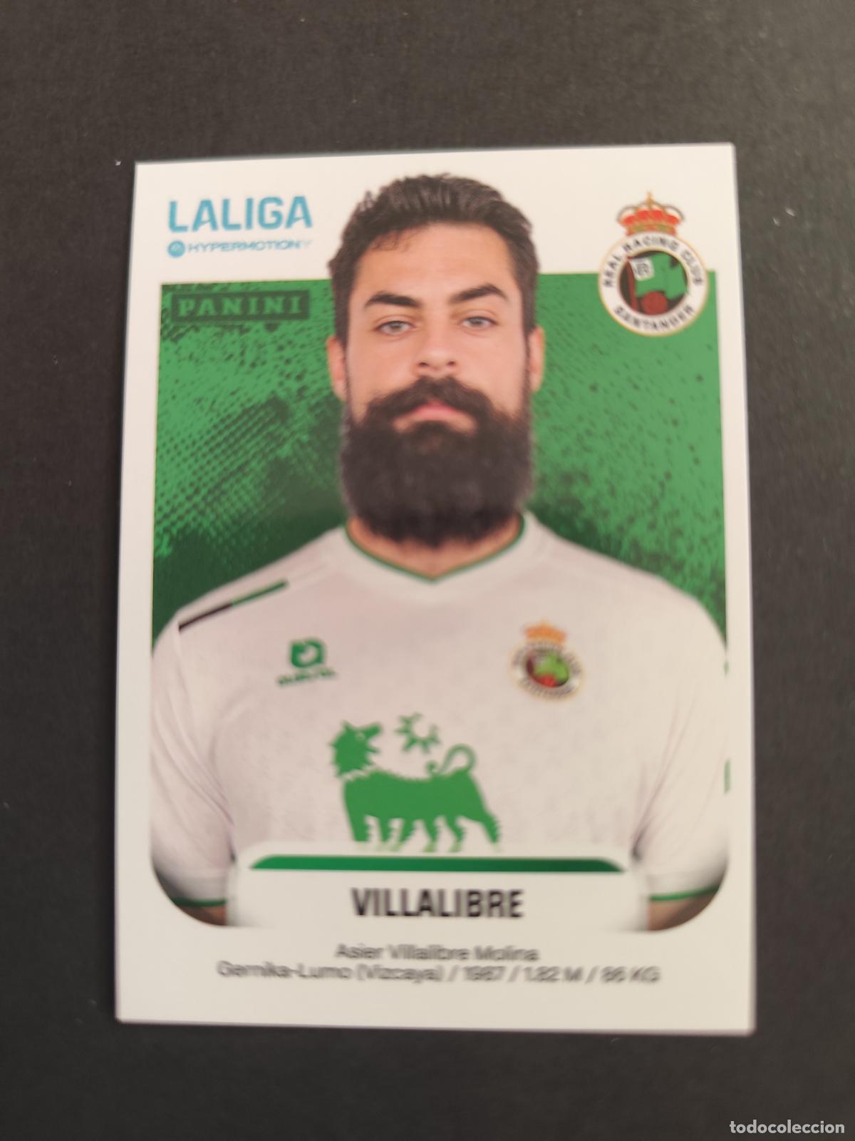 Cartes &agrave; collectionner de Football: 342 VILLALIBRE RACING SANTANDER SEGUNDA 2&ordf; DIVISI&Oacute;N LIGA HYPERMOTION 2025 2026 25 26 PEDIDO M&Iacute;NIMO 2
