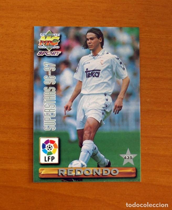 Cartes &agrave; collectionner de Football: Real Madrid - N&ordm; 435 Redondo-Fernando Hierro Superstars -Mundicromo Las Fichas Liga 1996-1997-96-97