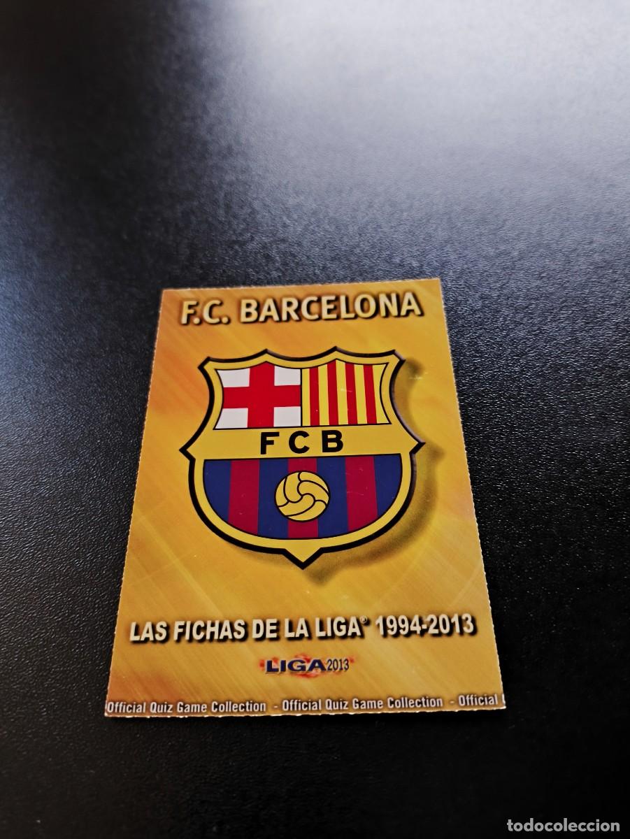 Cromos de F&uacute;tbol: 28 ESCUDO MATE BARCELONA MUNDICROMO LIGA 2012 2013 12 13 NO PANINI ESTE