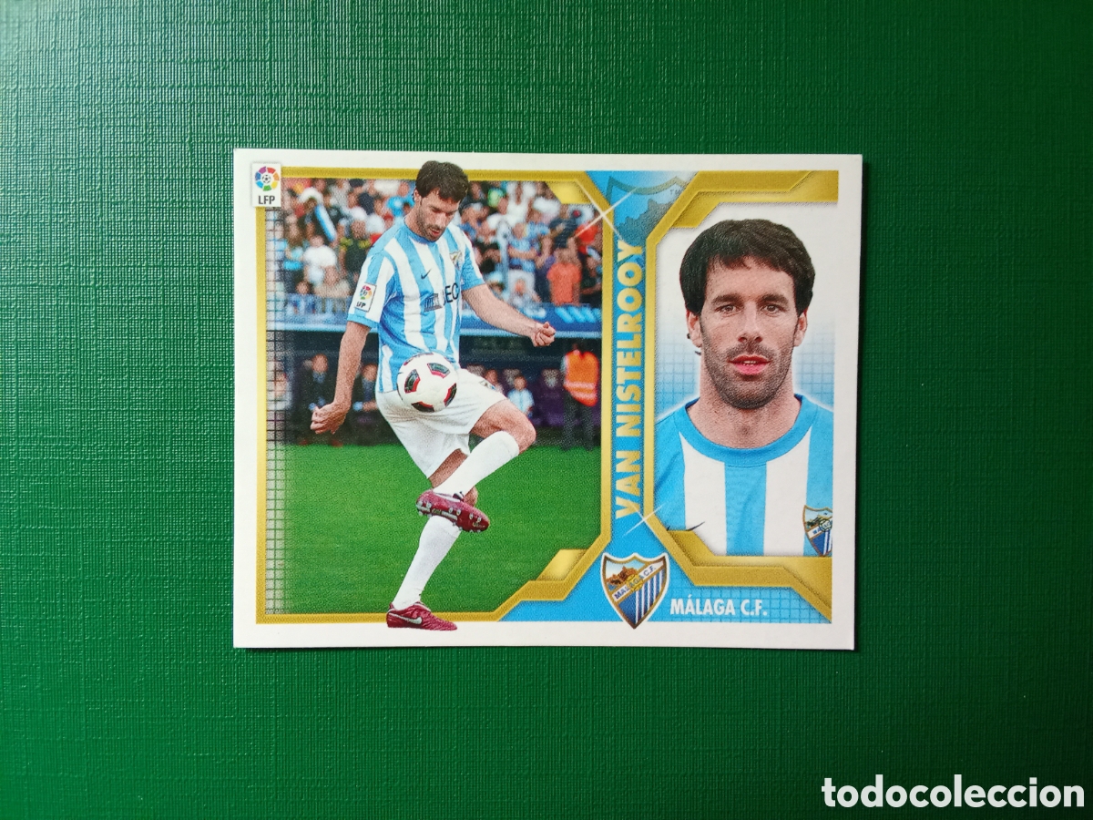 Cromos de F&uacute;tbol: VAN NISTELROOY MALAGA FICHAJE 1 LIGA ESTE 2011 2012 11-12 SIN PEGAR