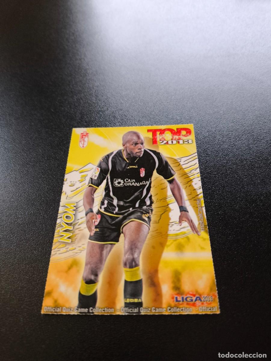Cromos de F&uacute;tbol: 557 NYOM GRANADA TOP DORADO MATE MUNDICROMO LIGA 2012 2013 12 13 NO PANINI ESTE