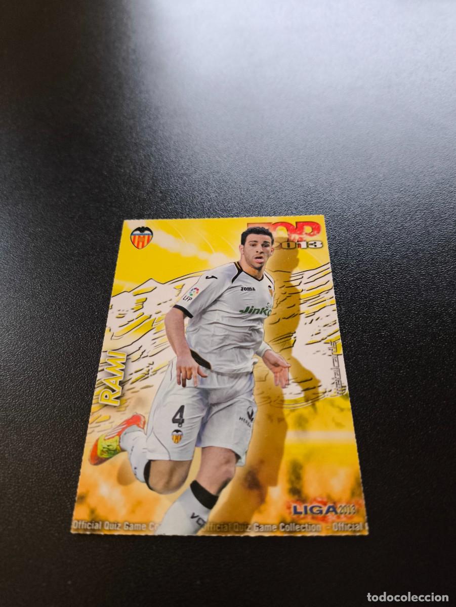 Cromos de F&uacute;tbol: 561 RAMI VALENCIA TOP DORADO MATE MUNDICROMO LIGA 2012 2013 12 13 NO PANINI ESTE