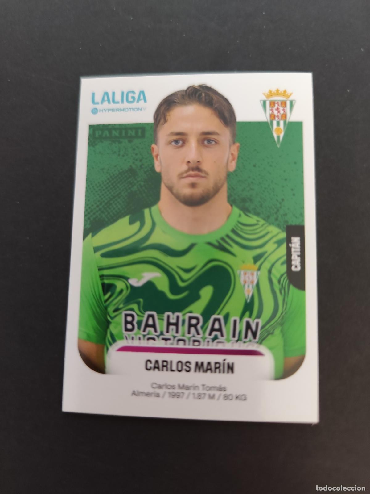 Cromos de F&uacute;tbol: 137 CARLOS MAR&Iacute;N C&Oacute;RDOBA SEGUNDA 2&ordf; DIVISI&Oacute;N LIGA HYPERMOTION 2025 2026 25 26 PEDIDO M&Iacute;NIMO 2&euro;