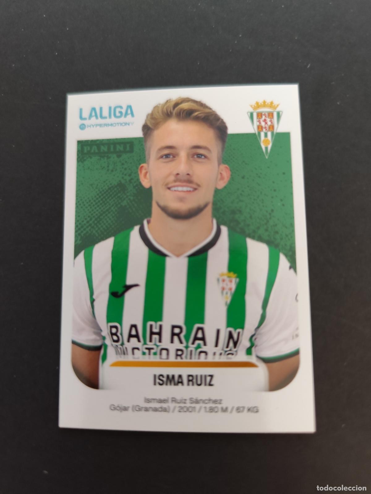 Cromos de F&uacute;tbol: 145 ISMA RUIZ C&Oacute;RDOBA SEGUNDA 2&ordf; DIVISI&Oacute;N LIGA HYPERMOTION 2025 2026 25 26 PEDIDO M&Iacute;NIMO 2&euro;