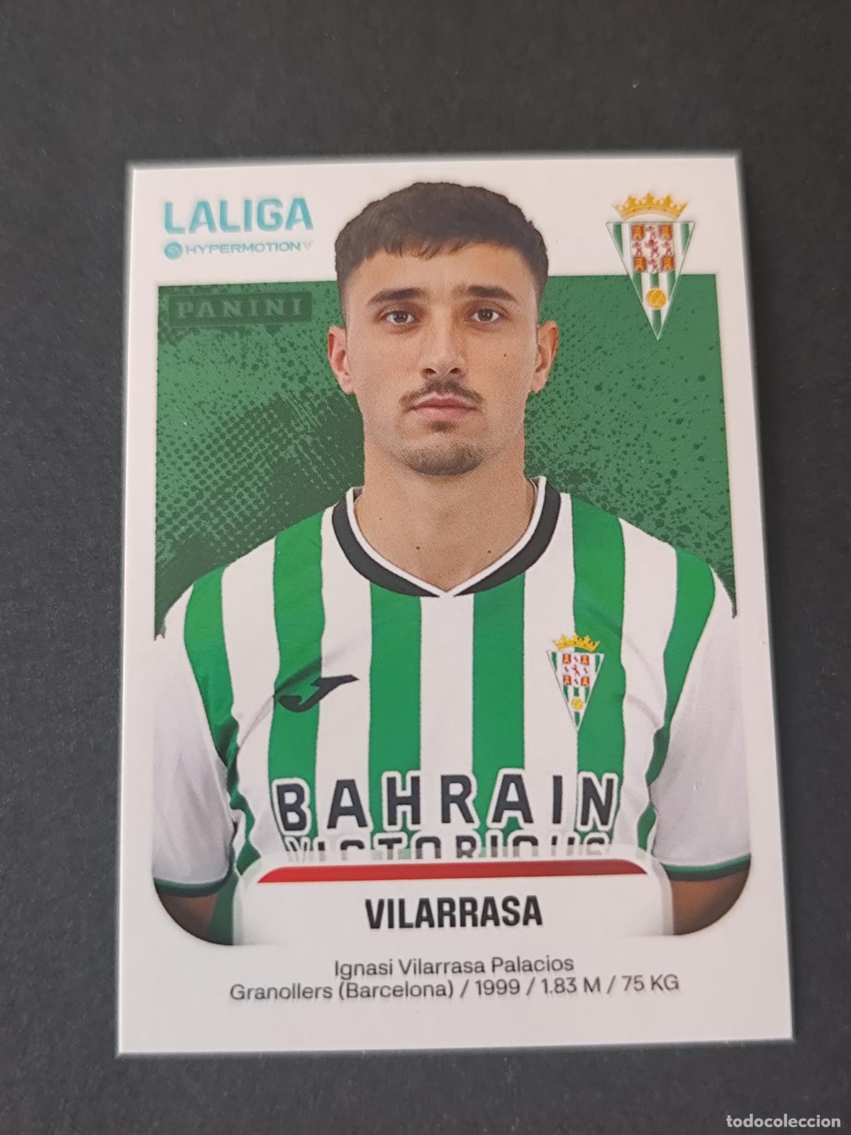 Cromos de F&uacute;tbol: 144 VILARRASA C&Oacute;RDOBA SEGUNDA 2&ordf; DIVISI&Oacute;N LIGA HYPERMOTION 2025 2026 25 26
