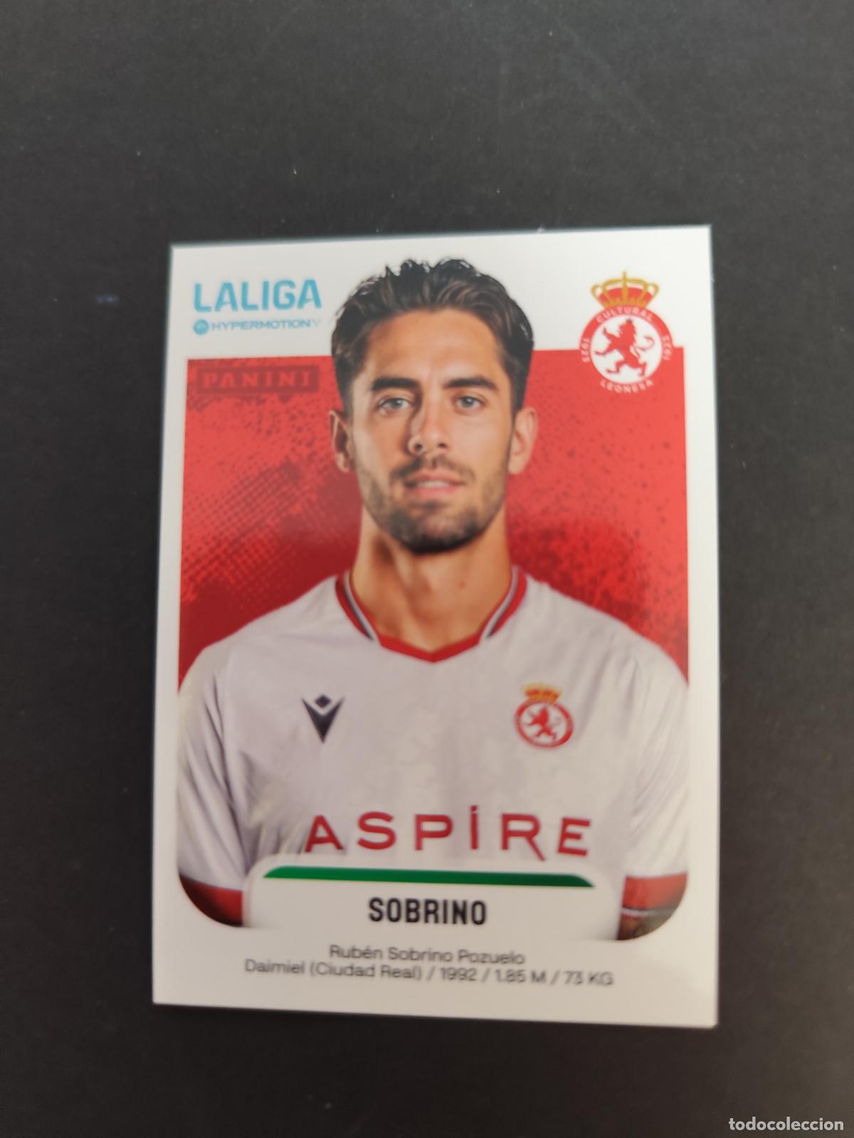 Cromos de F&uacute;tbol: 172 SOBRINO CULTURAL LEONESA SEGUNDA 2&ordf; DIVISI&Oacute;N LIGA HYPERMOTION 2025 2026 25 26 PEDIDO M&Iacute;NIMO 2&euro;