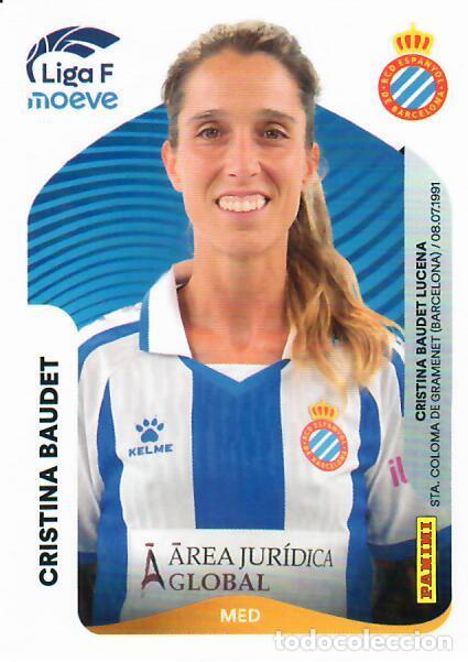 Cromos de F&uacute;tbol: CROMO PANINI LIGA FEMENINA F 2025-26 (25 - 26) - N&ordm; 197 A - CRISTINA BAUDET - ESPANYOL