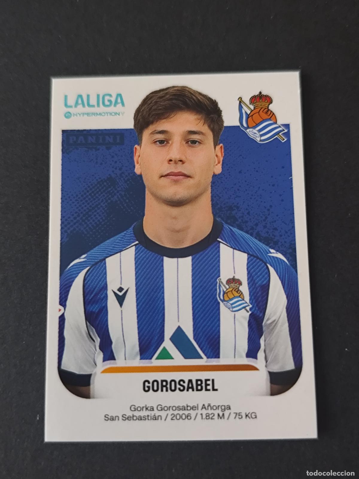Cromos de F&uacute;tbol: 355 GOROSABEL REAL SOCIEDAD B SEGUNDA 2&ordf; DIVISI&Oacute;N LIGA HYPERMOTION 2025 2026 25 26