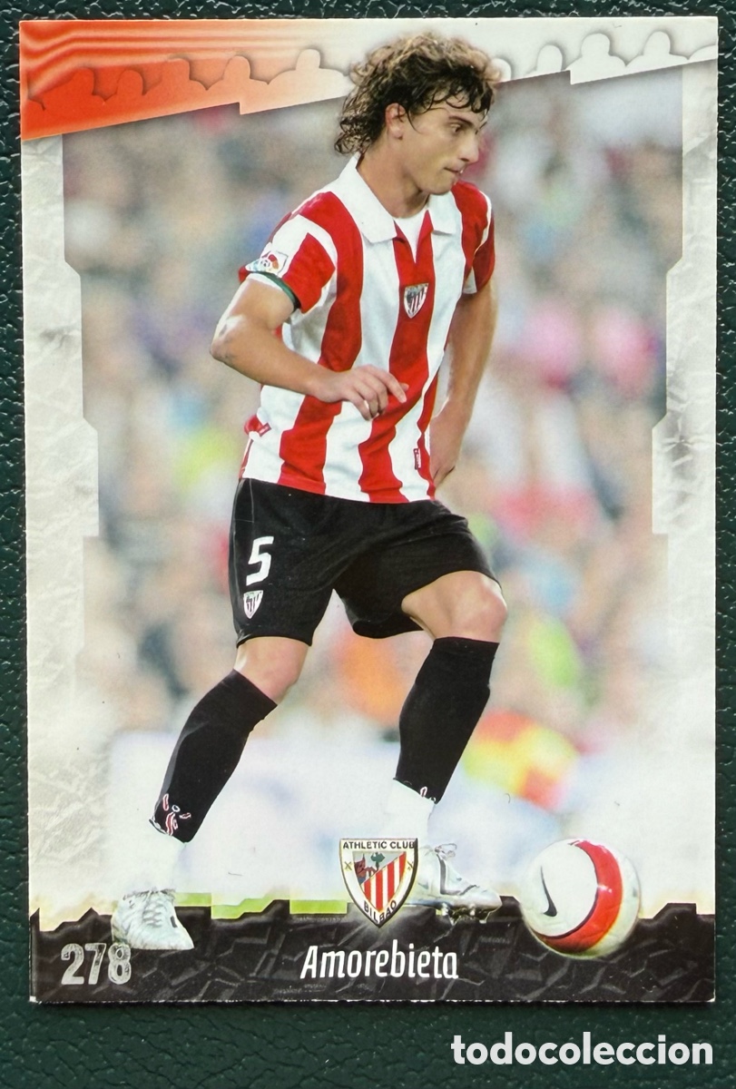 Cartes &agrave; collectionner de Football: 278 AMOREBIETA ERROR ATHLETIC DE BILBAO FICHAS ALBUM MUNDICROMO 2008 2009 08 09