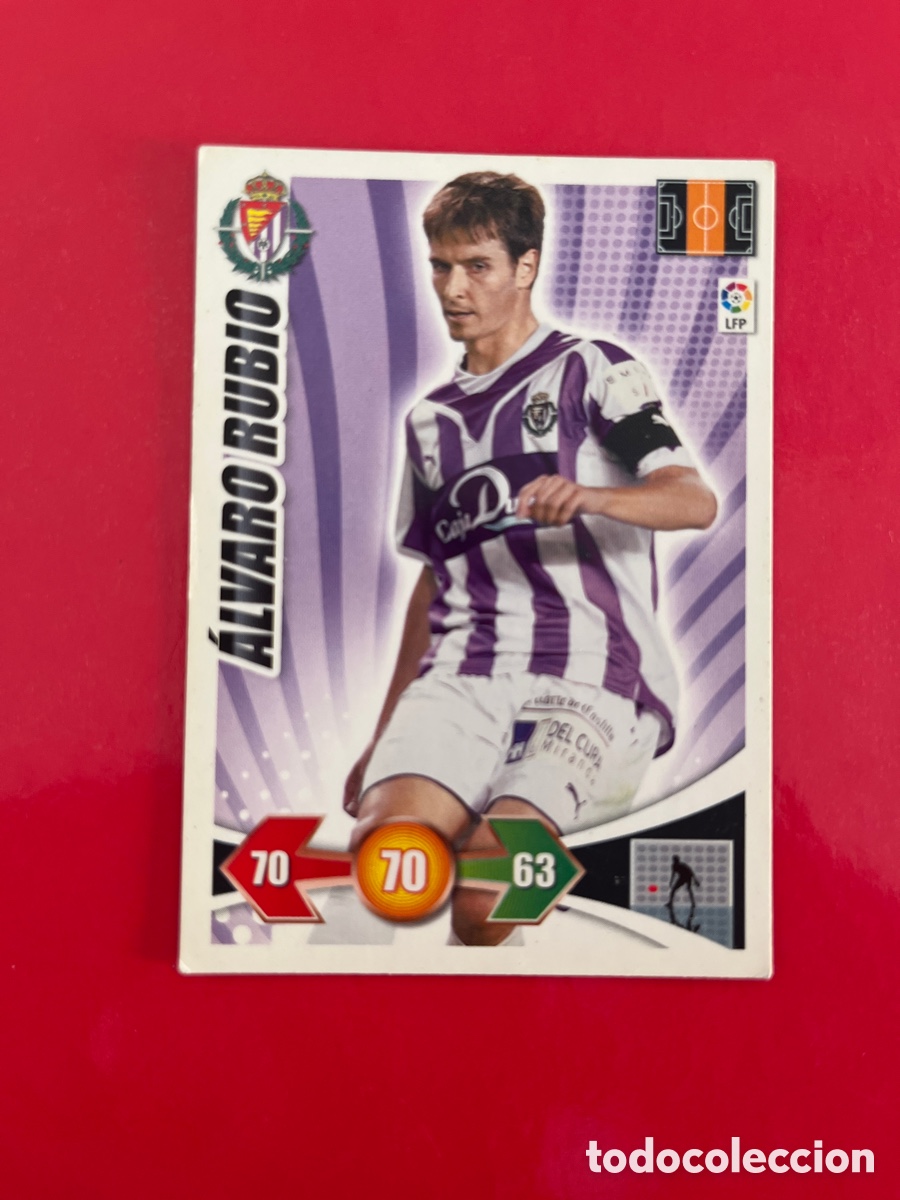 Cartes &agrave; collectionner de Football: ALVARO RUBIO 297 REAL VALLADOLID ADRENALYN 2009 2010 PANINI XL 09 10 CARTA CROMO FUTBOL