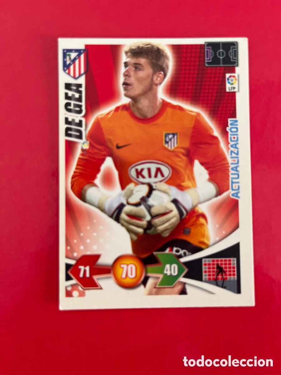Cartes &agrave; collectionner de Football: DE GEA ATLETICO DE MADRID 425 ACTUALIZACION ADRENALYN 2009 2010 PANINI XL 09 10 CROMO FUTBOL