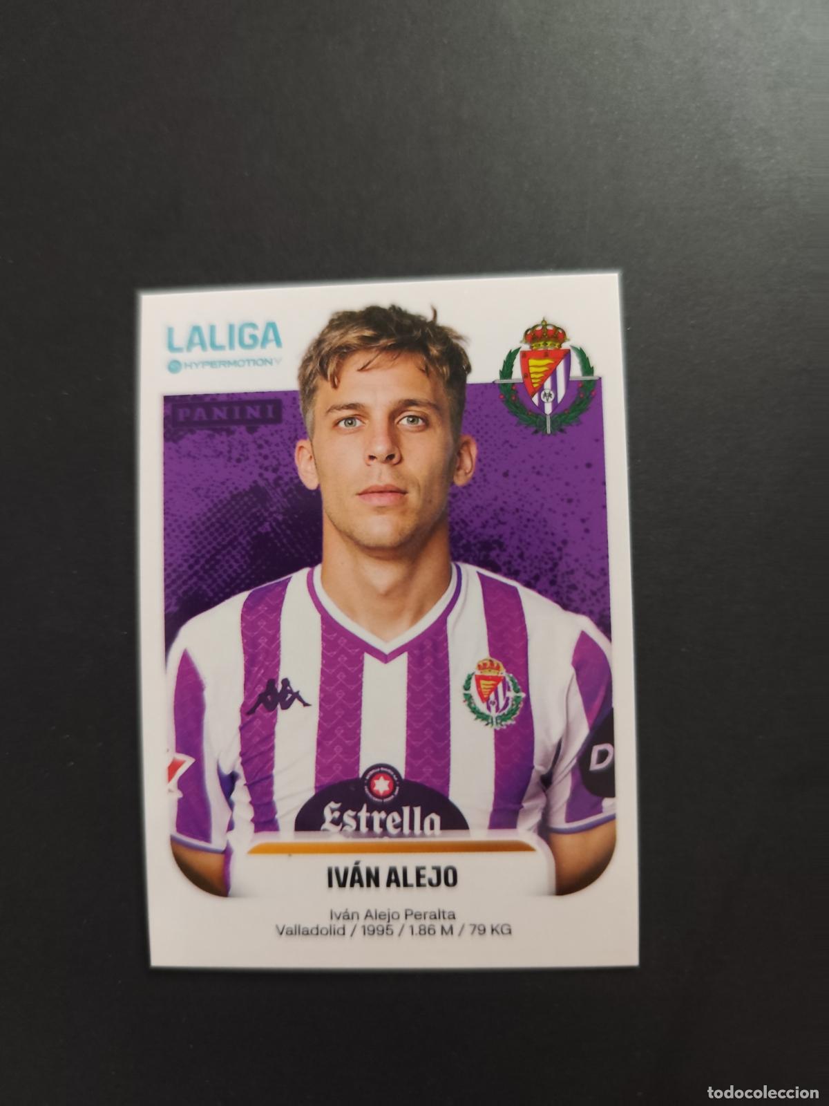 Cromos de F&uacute;tbol: 394 IV&Aacute;N ALEJO VALLADOLID SEGUNDA 2&ordf; DIVISI&Oacute;N LIGA HYPERMOTION 2025 2026 25 26 PEDIDO M&Iacute;NIMO 2&euro;