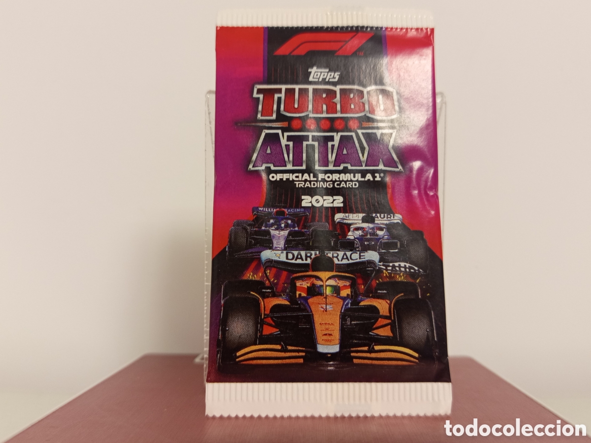 Fu&szlig;ball-Sticker: ❇️ SOBRE TURBO ATTAX 22 2022 TOPPS FORMULA 1 SIN ABRIR ❇️