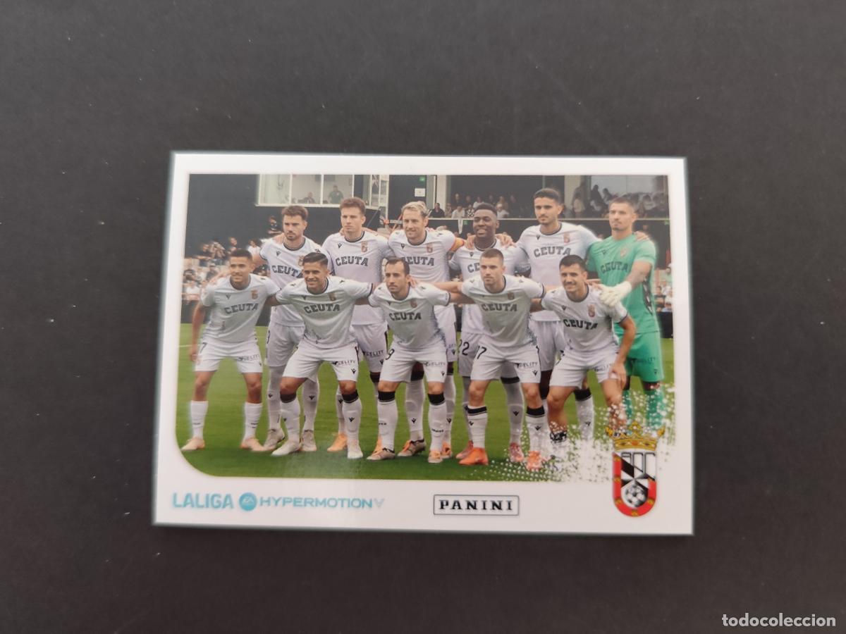 Fu&szlig;ball-Sticker: 117 EQUIPO ALINEACION CEUTA SEGUNDA 2&ordf; DIVISI&Oacute;N LIGA HYPERMOTION 2025 2026 25 26 PEDIDO M&Iacute;NIMO 2&euro;