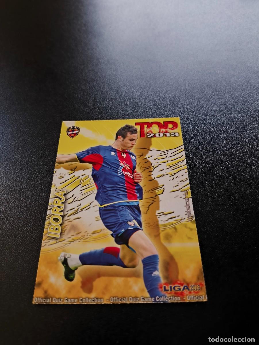 Fu&szlig;ball-Sticker: 591 IBORRA LEVANTE TOP DORADO MATE MUNDICROMO LIGA 2012 2013 12 13 NO PANINI ESTE