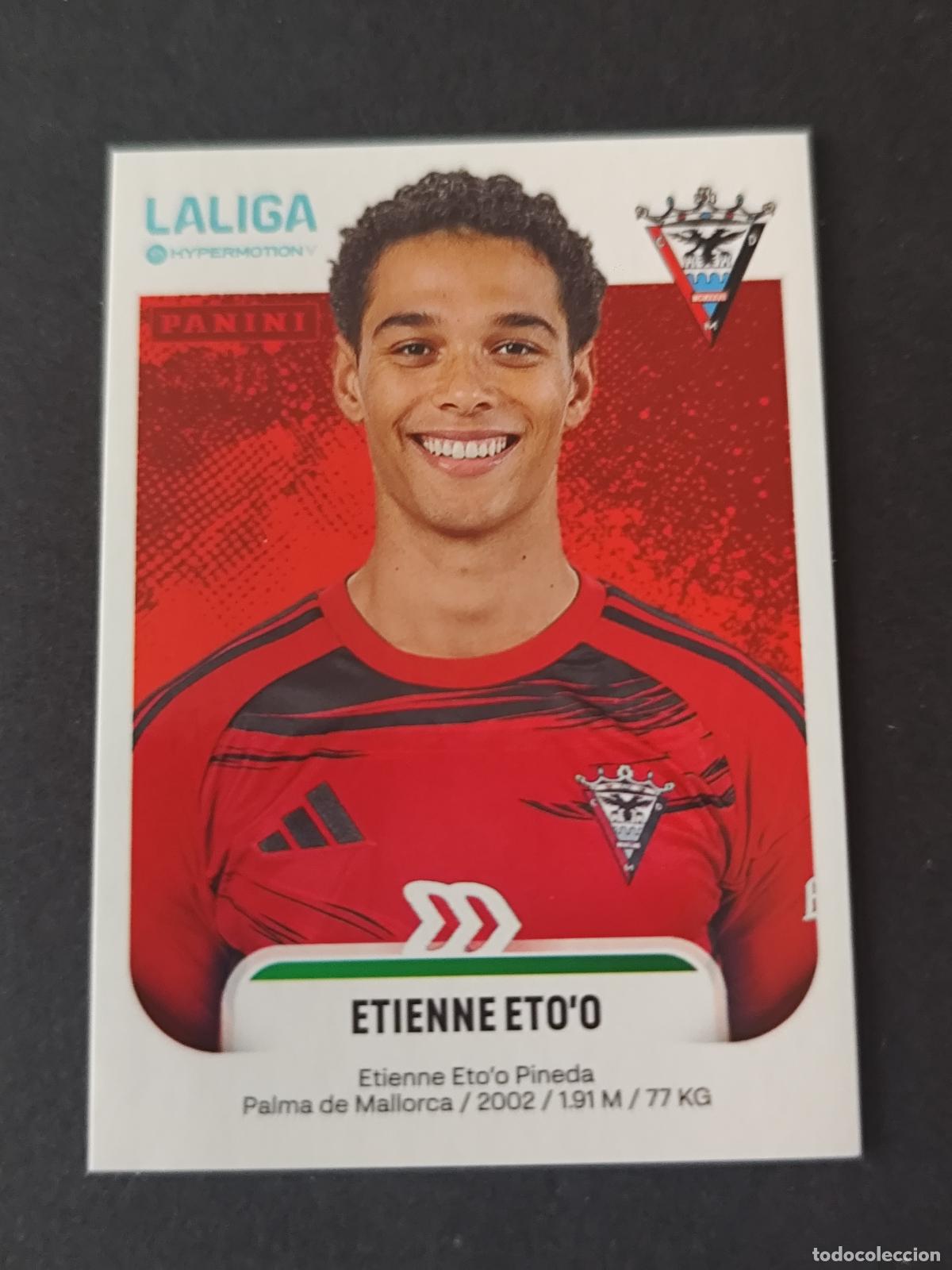 Fu&szlig;ball-Sticker: 322 ETIENNE ETO'O ETOO MIRAND&Eacute;S SEGUNDA 2&ordf; DIVISI&Oacute;N LIGA HYPERMOTION 2025 2026 25 26