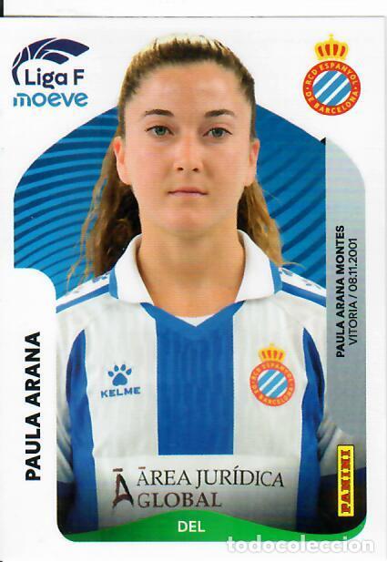 Fu&szlig;ball-Sticker: CROMO PANINI LIGA FEMENINA F 2025-26 (25 - 26) - N&ordm; 200 - PAULA ARANA - ESPANYOL