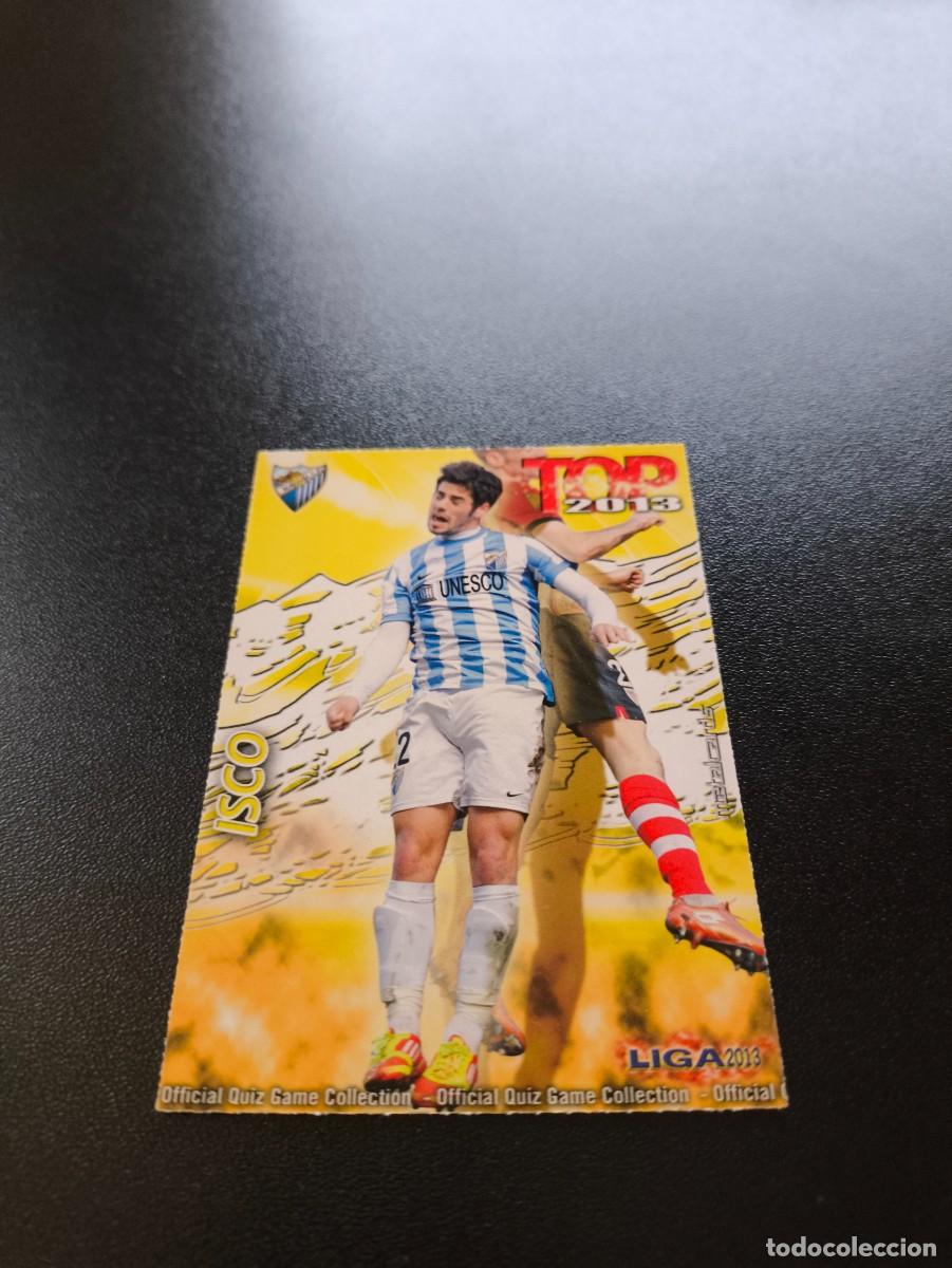 Fu&szlig;ball-Sticker: 596 ISCO MALAGA TOP DORADO MATE MUNDICROMO LIGA 2012 2013 12 13 NO PANINI ESTE