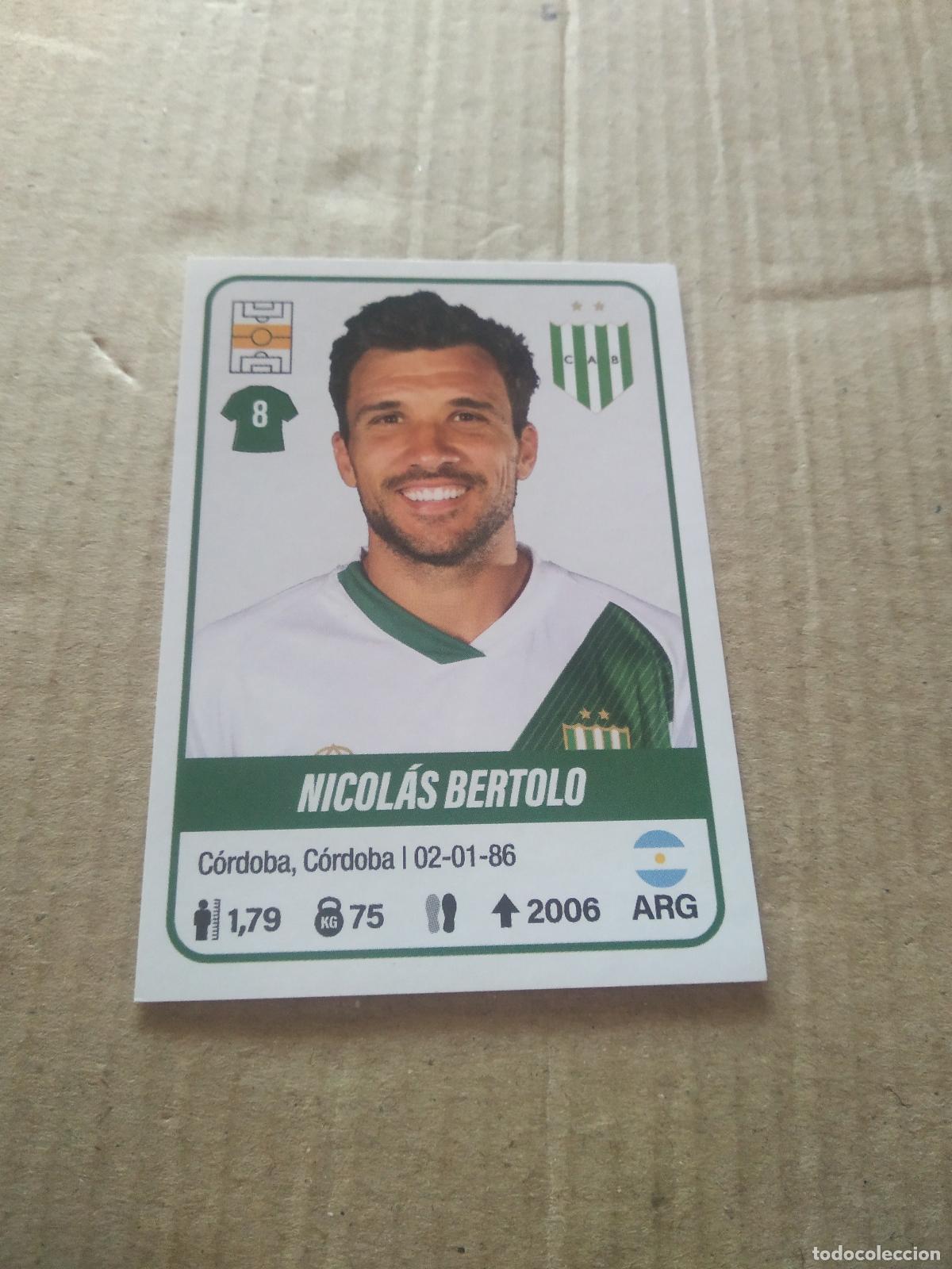 Fu&szlig;ball-Sticker: 66 NICOLAS BERTOLO BANFIELD CROMO FUTBOL ARGENTINO PANINI LIGA ARGENTINA 2023