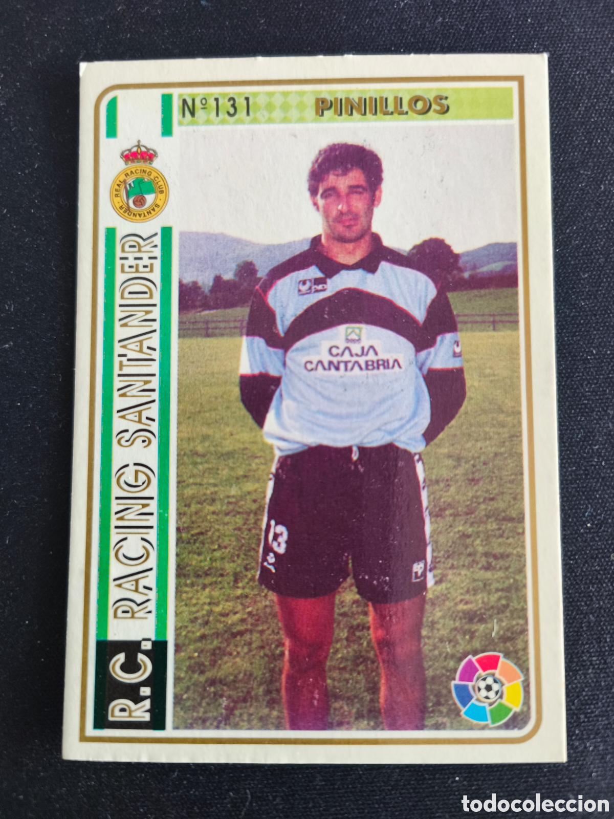 Cromos de F&uacute;tbol: 131 Pinillos Racing Santander LAS FICHAS DE LA LIGA MUNDICROMO 1994 1995 94 95
