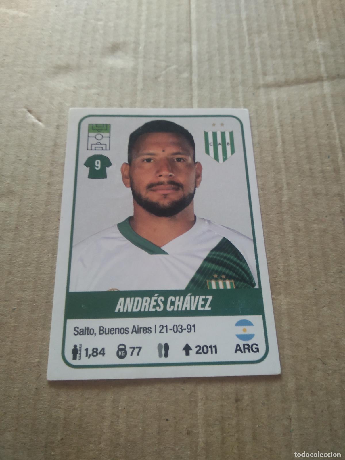Cromos de F&uacute;tbol: 68 ANDRES CHAVEZ BANFIELD CROMO FUTBOL ARGENTINO PANINI LIGA ARGENTINA 2023