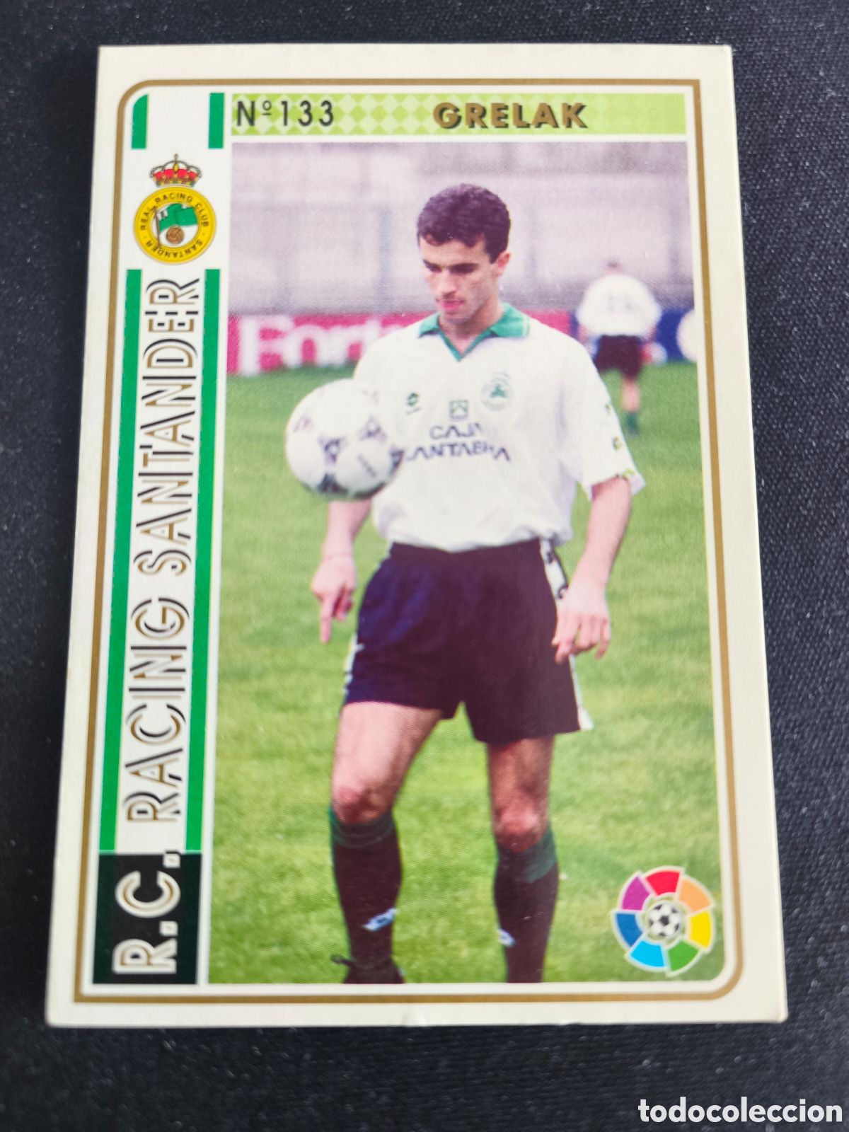 Cartes &agrave; collectionner de Football: 133 Grelak Racing Santander LAS FICHAS DE LA LIGA MUNDICROMO 1994 1995 94 95