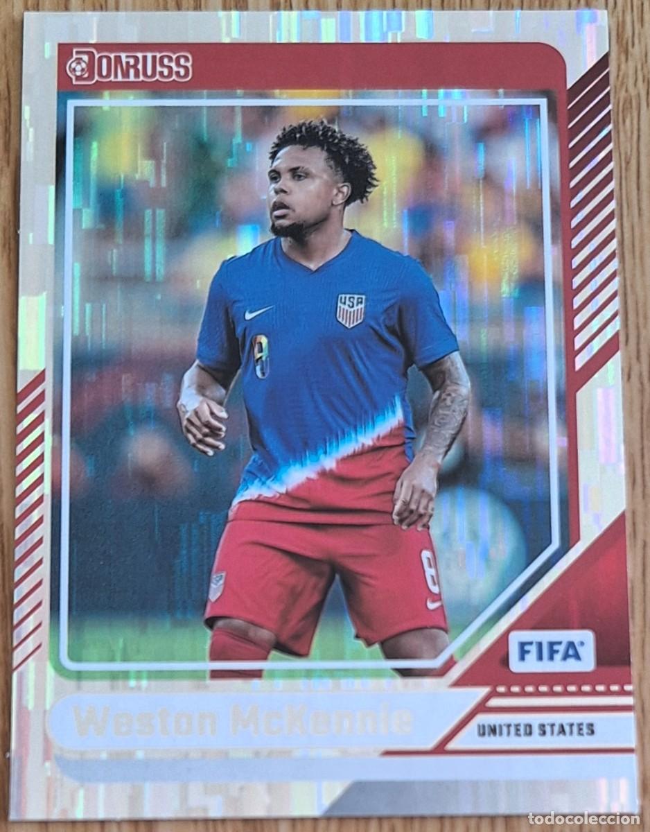 Fu&szlig;ball-Sticker: Weston McKennie Estados Unidos Usa Panini Donruss Soccer Silver