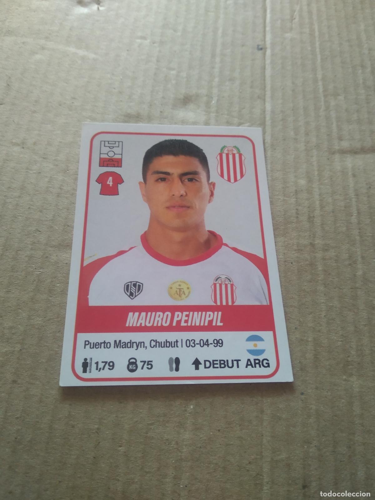 Fu&szlig;ball-Sticker: 75 MAURO PEINIPIL BARRACAS CENTRAL CROMO FUTBOL ARGENTINO PANINI LIGA ARGENTINA 2023