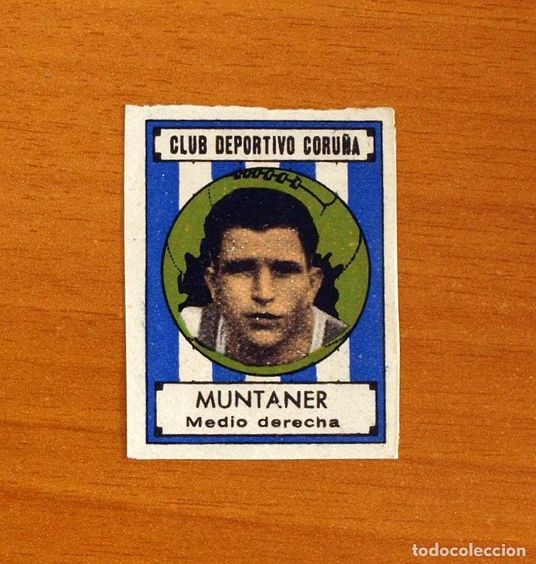 Fu&szlig;ball-Sticker: Deportivo La Coru&ntilde;a - Muntaner - Sobre Bal&oacute;n 1942-1943, 42-43 - Nunca Pegado