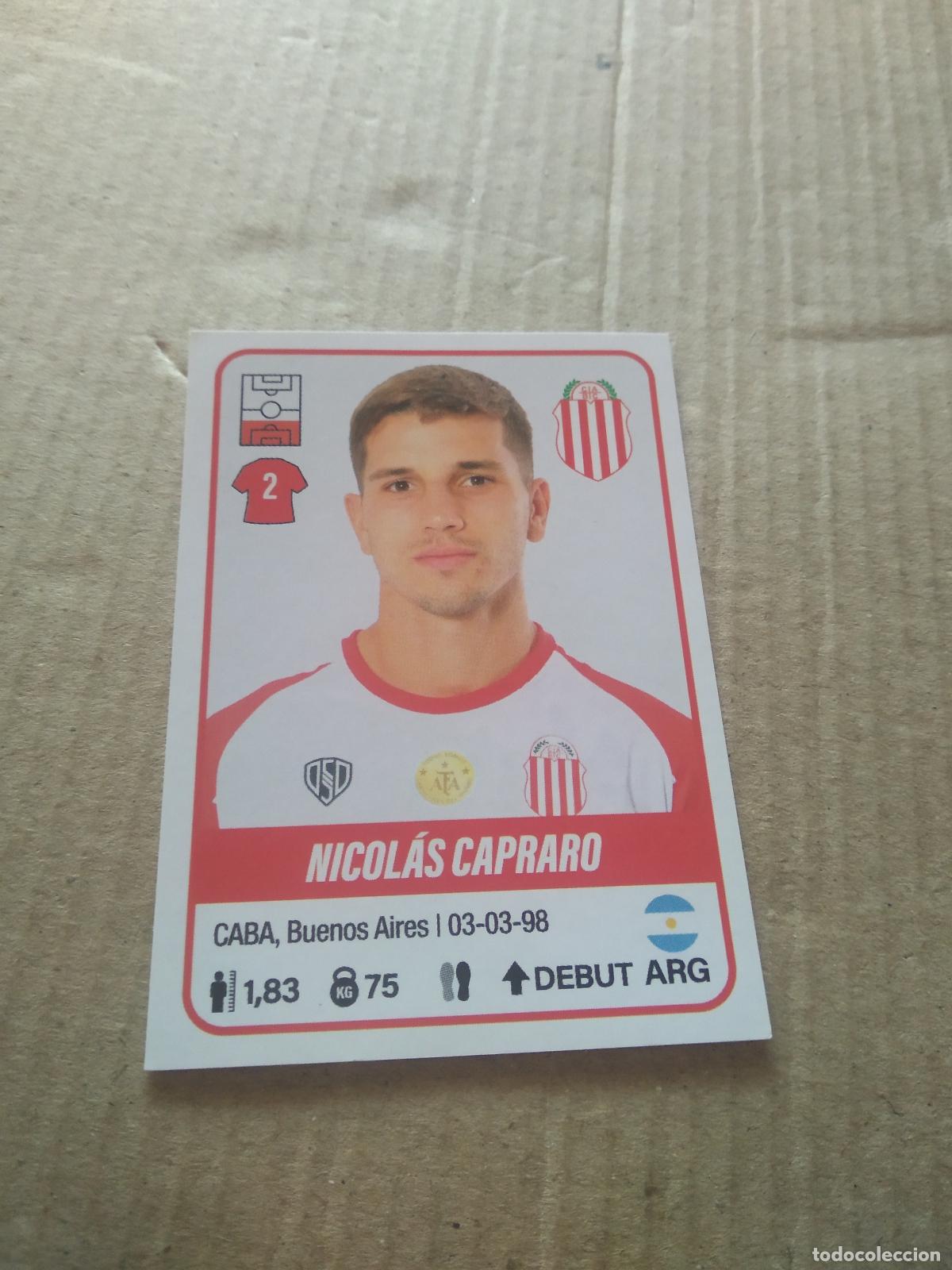 Football Stickers: 76 NICOLAS CAPRARO BARRACAS CENTRAL CROMO FUTBOL ARGENTINO PANINI LIGA ARGENTINA 2023