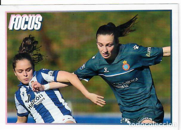 Cromos de F&uacute;tbol: CROMO PANINI LIGA FEMENINA F 2025-26 (25 - 26) - FOCUS N&ordm; 323 - AROLA APARICIO - ESPANYOL