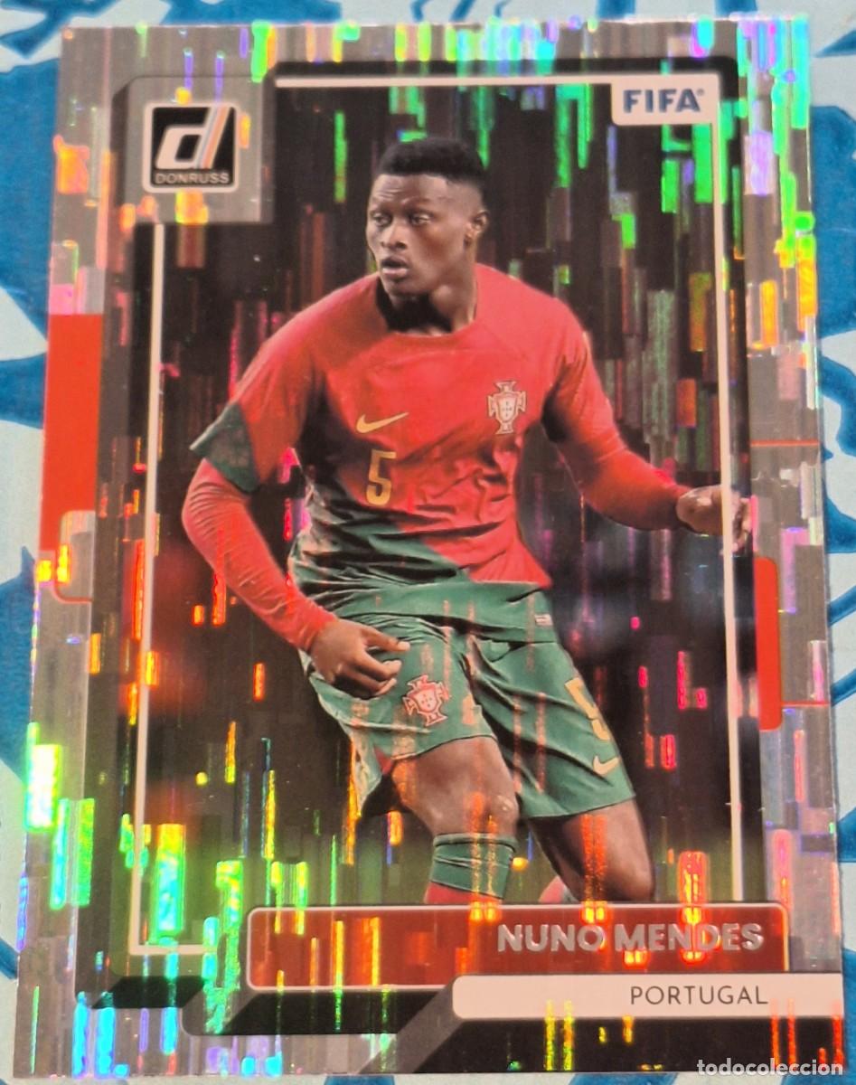 Cromos de F&uacute;tbol: Nuno Mendes Portugal Panini Donruss Soccer Silver