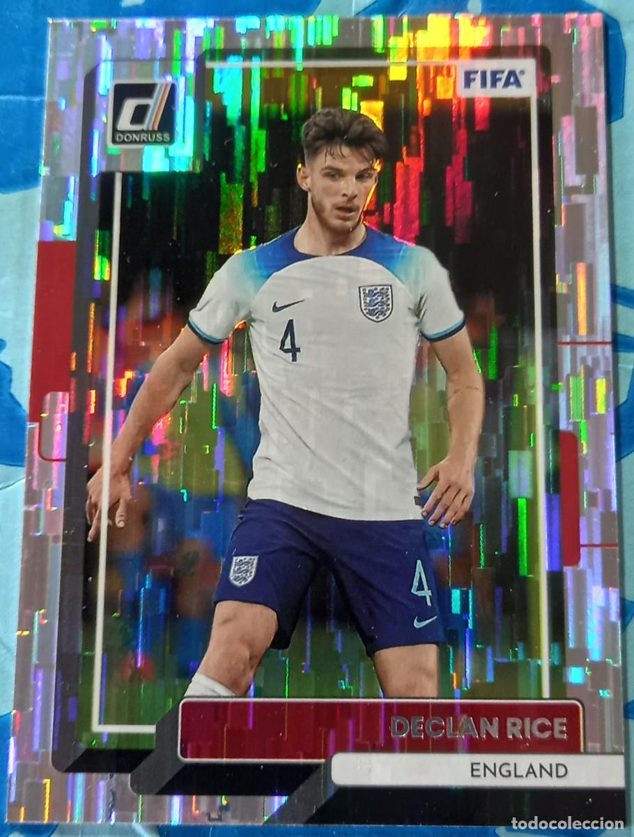 Cromos de F&uacute;tbol: Declan Rice Inglaterra Panini Donruss Soccer Silver