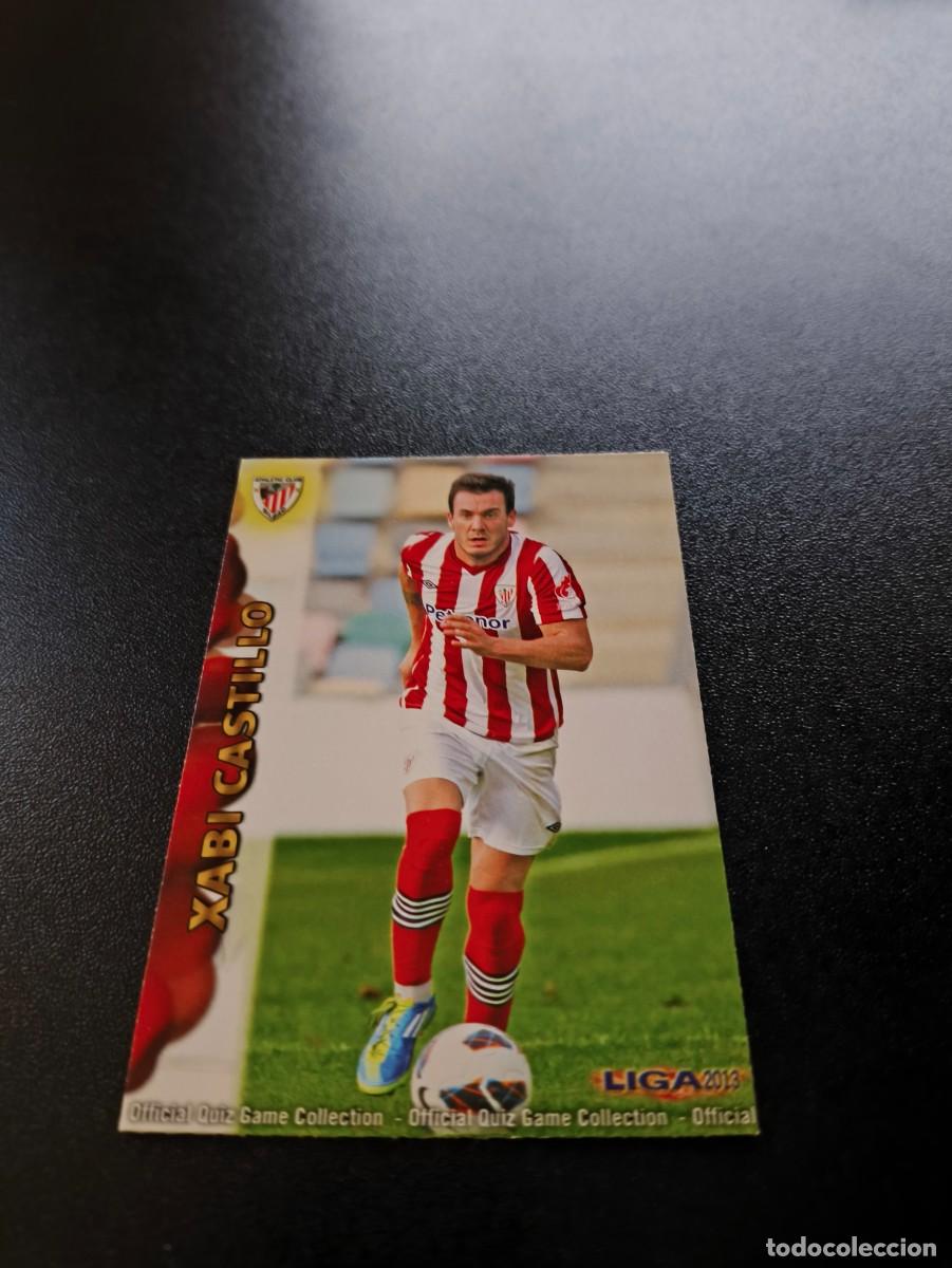 Fu&szlig;ball-Sticker: 687 XABI CASTILLO ATHLETIC DE BILBAO ULTIMA HORA UH MUNDICROMO LIGA 2012 2013 12 13 NO PANINI ESTE