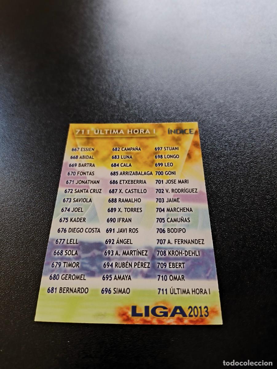 Cartes &agrave; collectionner de Football: 711 INDICE ULTIMA HORA I MUNDICROMO LIGA 2012 2013 12 13 NO PANINI ESTE