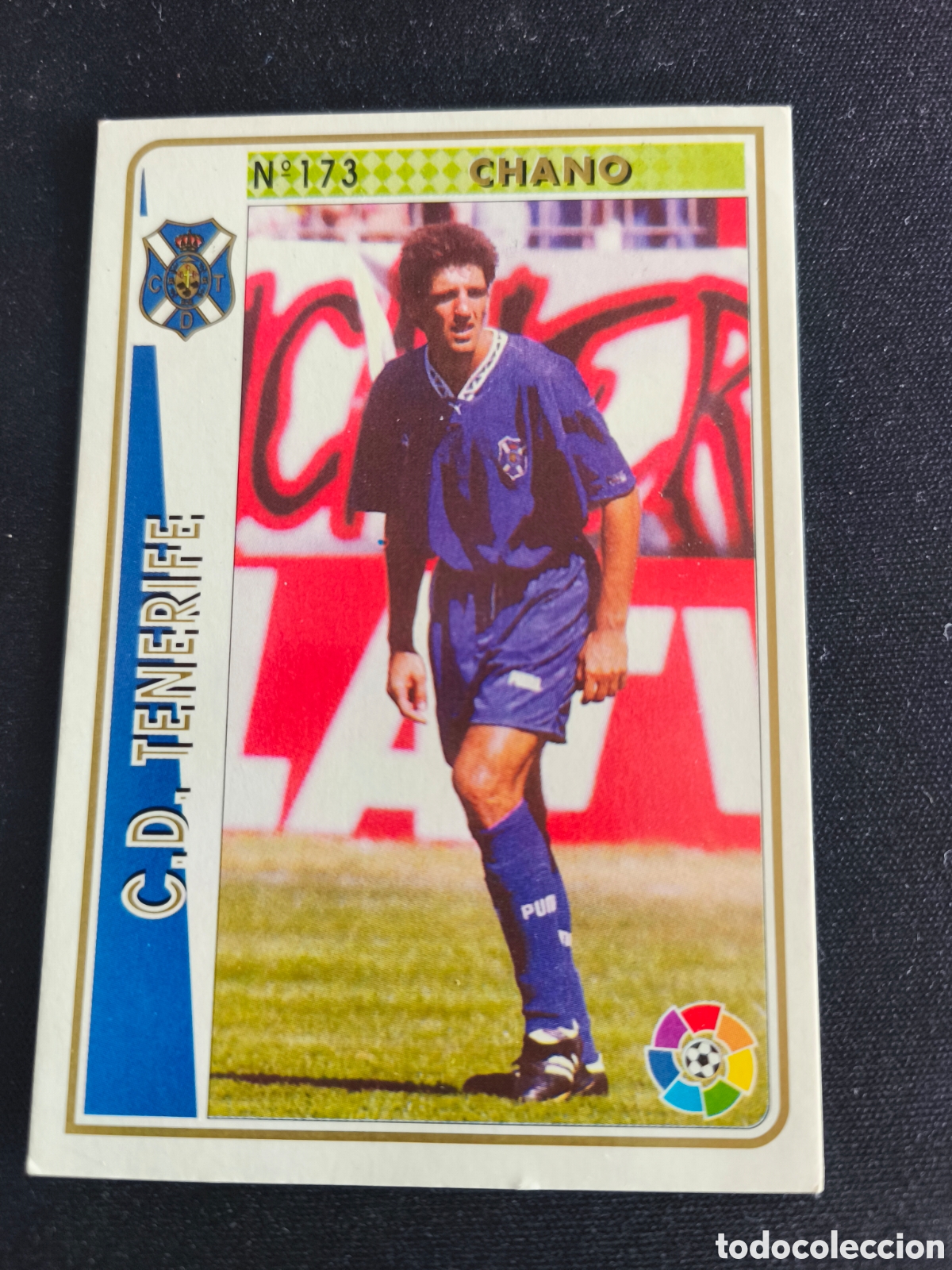 Cartes &agrave; collectionner de Football: 173 Chano Tenerife LAS FICHAS DE LA LIGA MUNDICROMO 1994 1995 94 95