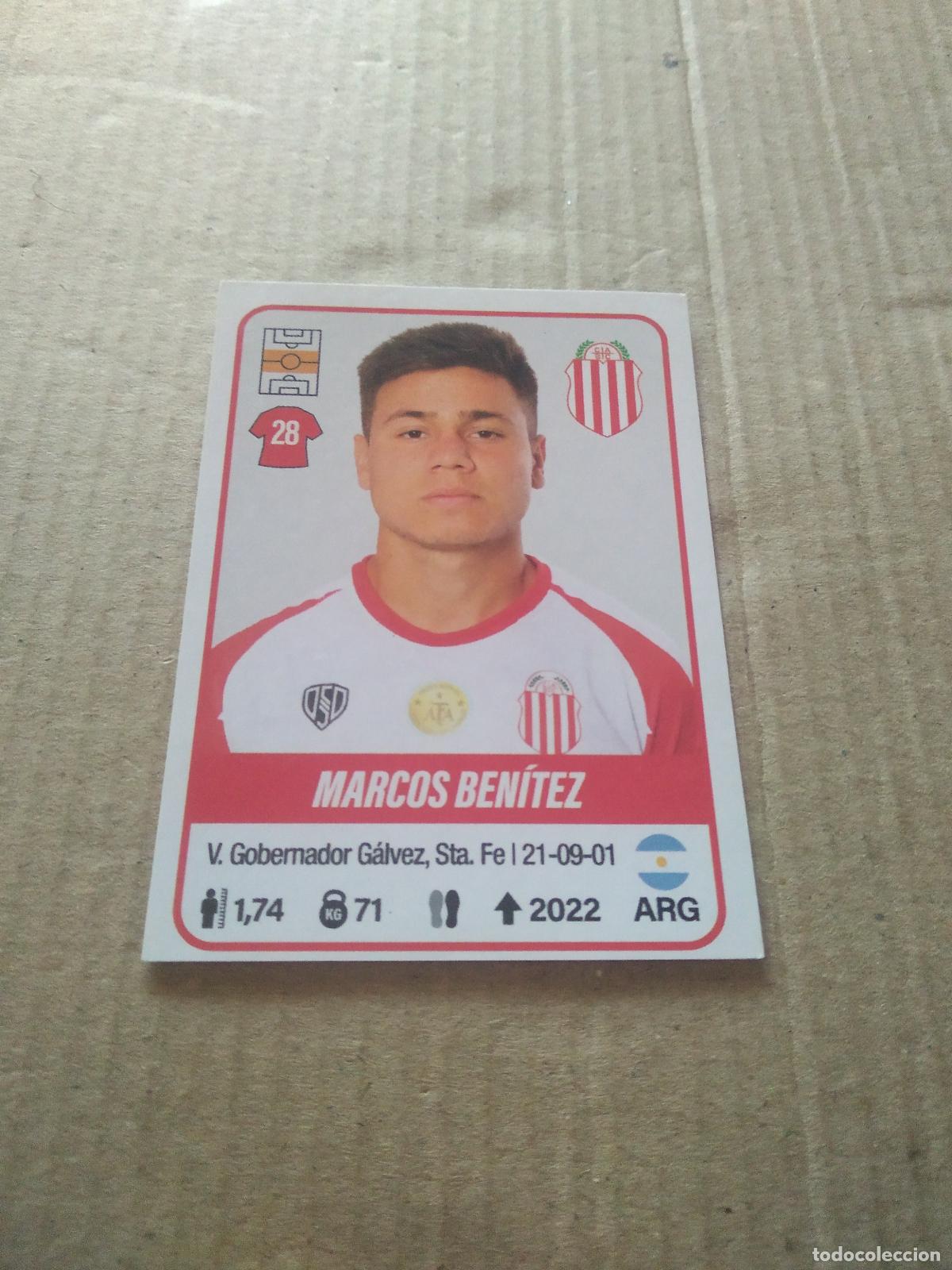 Fu&szlig;ball-Sticker: 79 MARCOS BENITEZ BARRACAS CENTRAL CROMO FUTBOL ARGENTINO PANINI LIGA ARGENTINA 2023