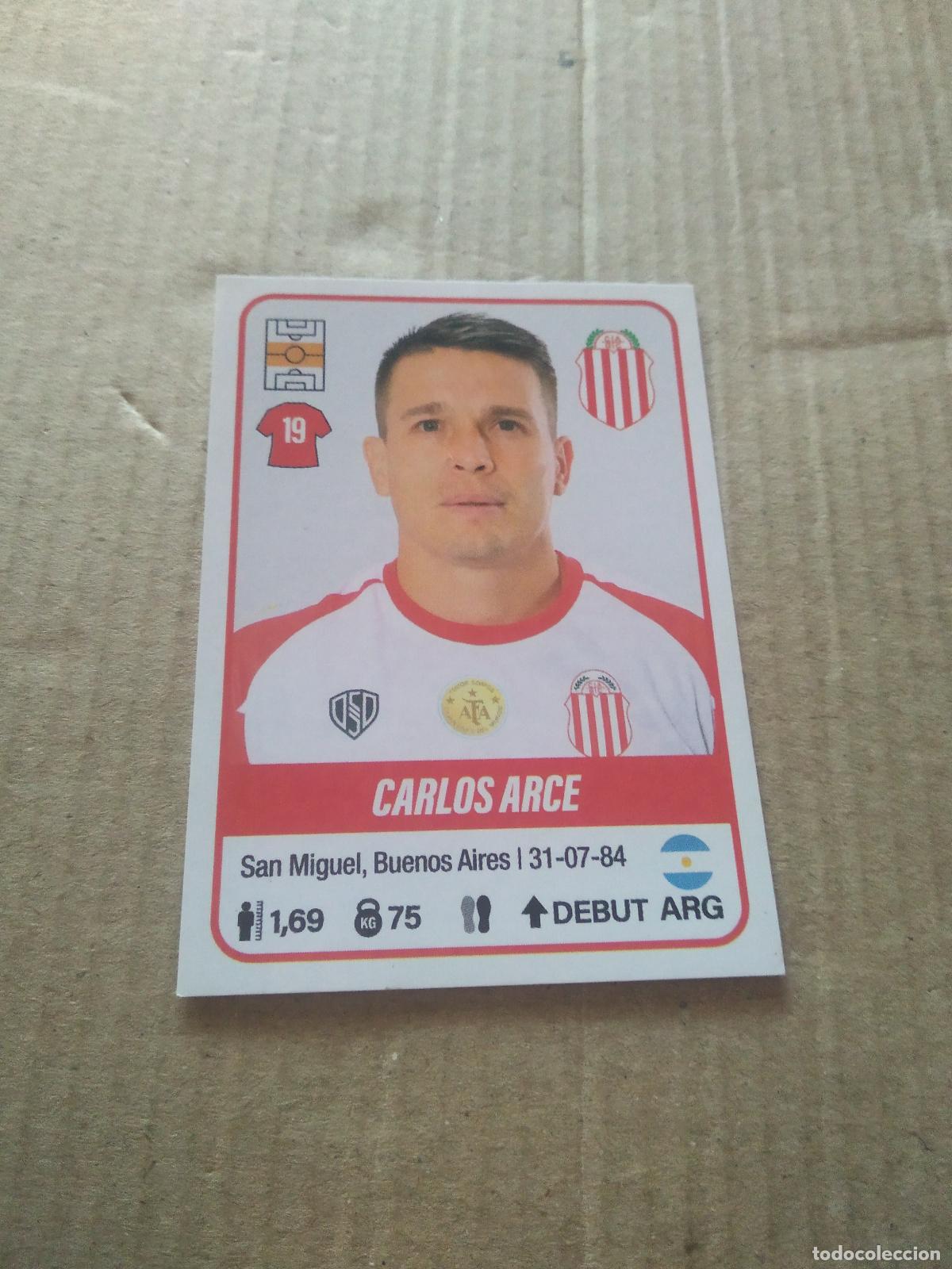 Fu&szlig;ball-Sticker: 80 CARLOS ARCE BARRACAS CENTRAL CROMO FUTBOL ARGENTINO PANINI LIGA ARGENTINA 2023